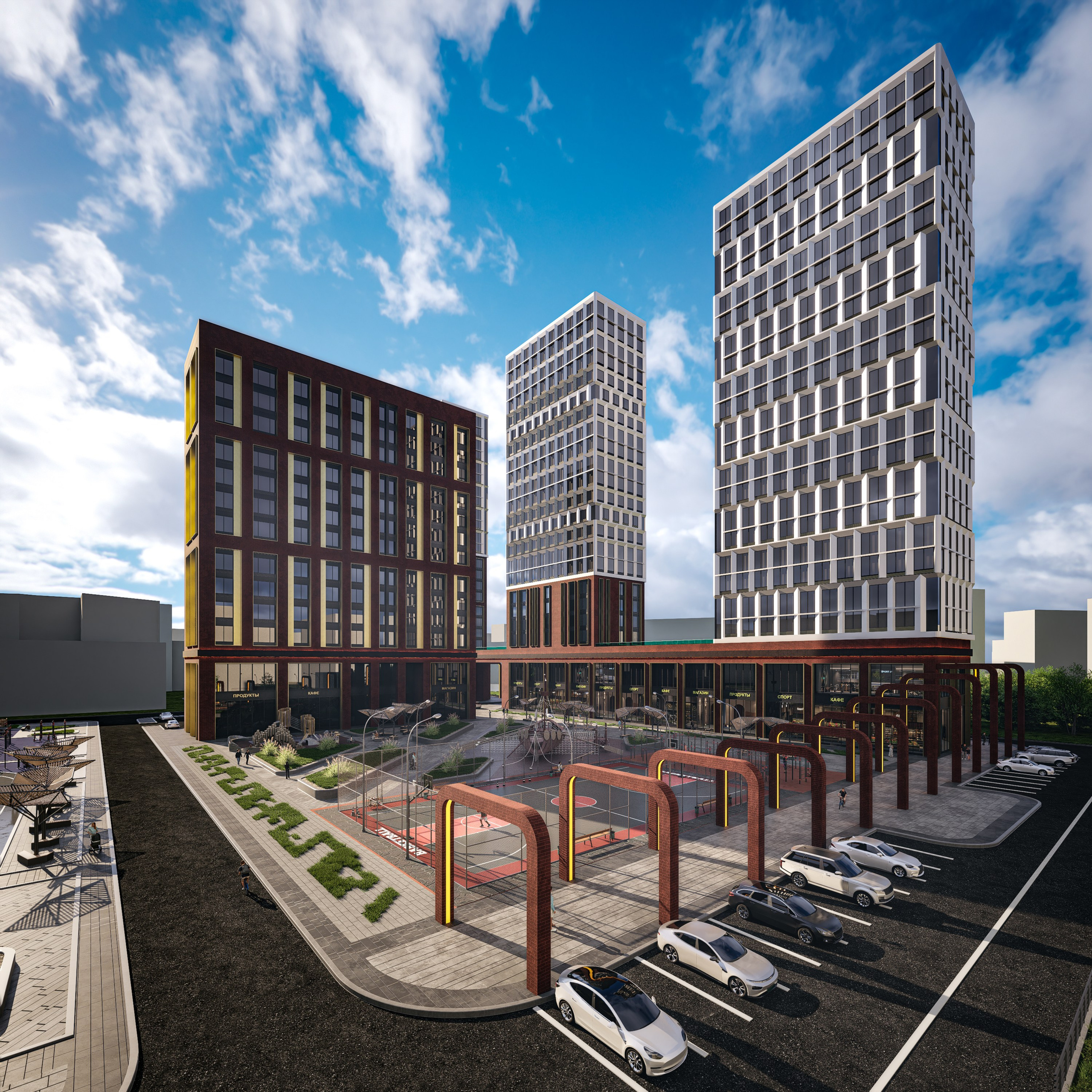 ЖК Шурановский. Архитектурно-дизайнерское бюро ROOMS