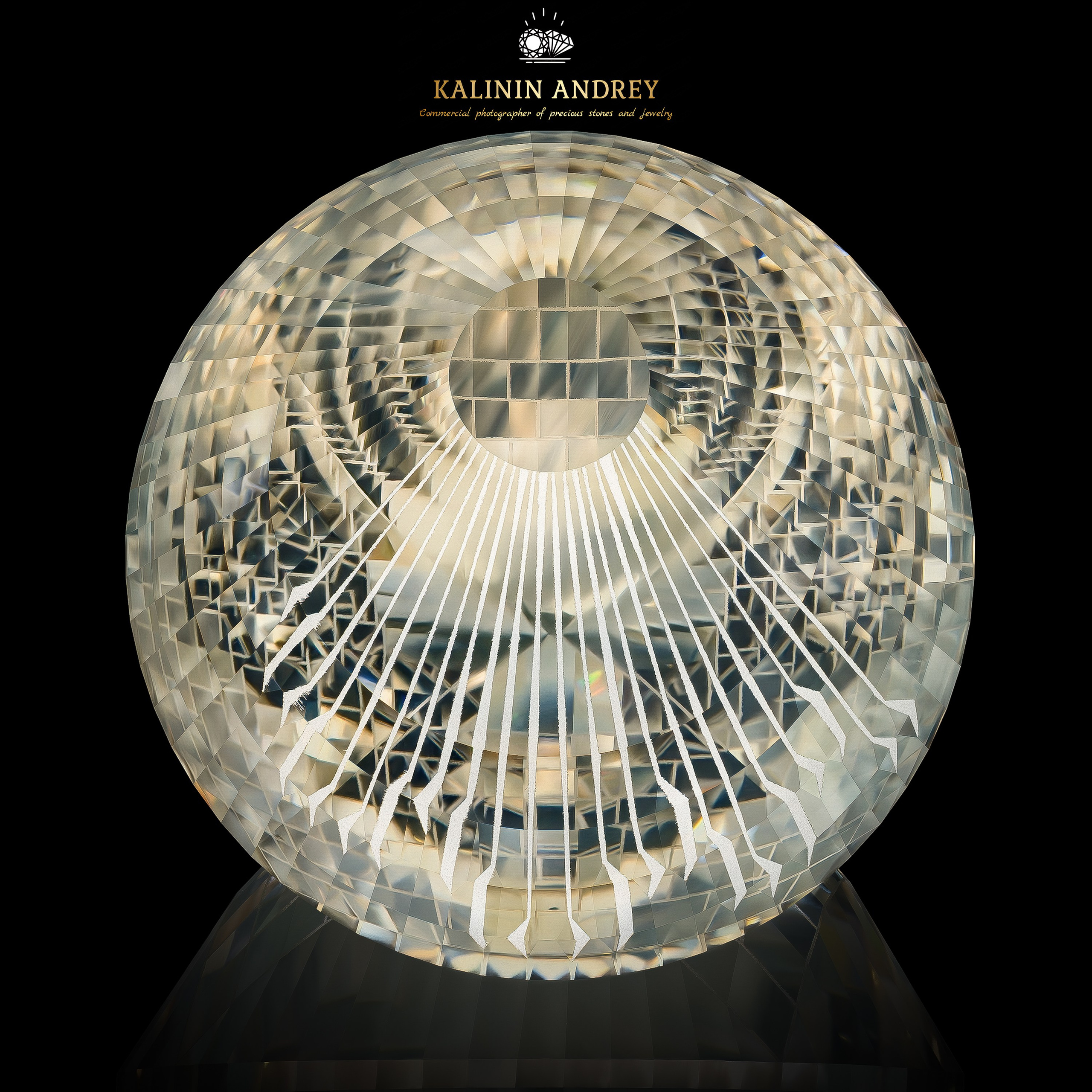 Фантастический мир искрящихся камней глазами профессионала.свет фотостудии подчеркивает красоту камней.