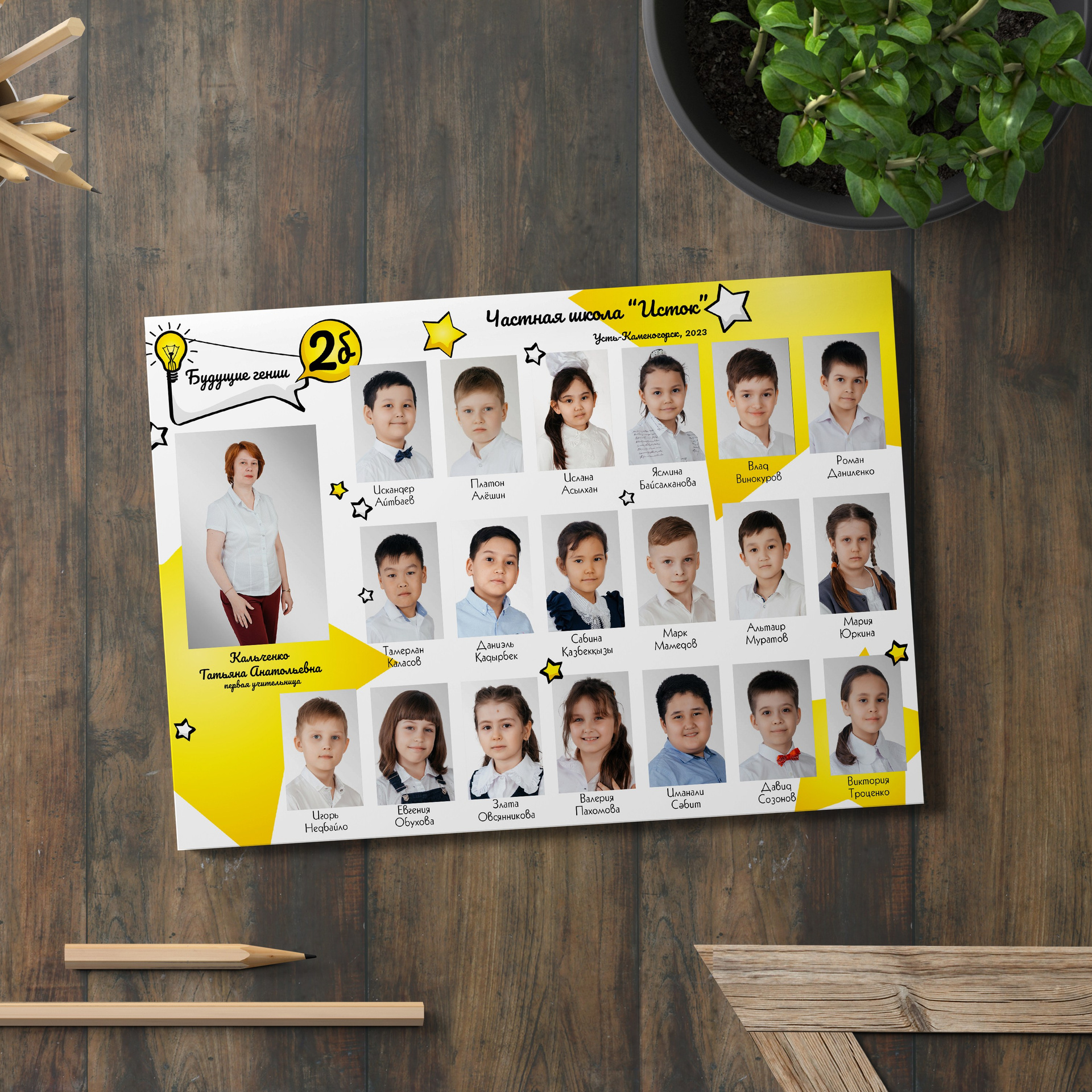 Виньетка всего класса г. Усть-Каменогорск