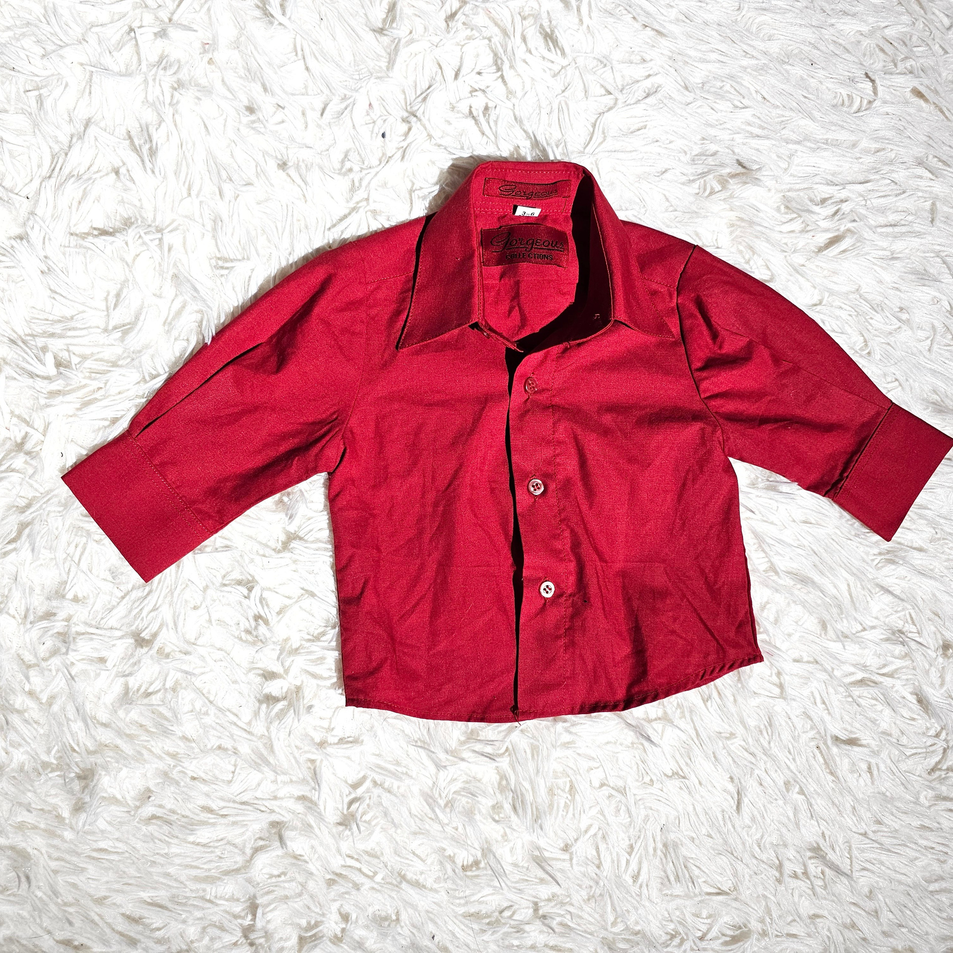 Рубашка красная на малыша напрокат