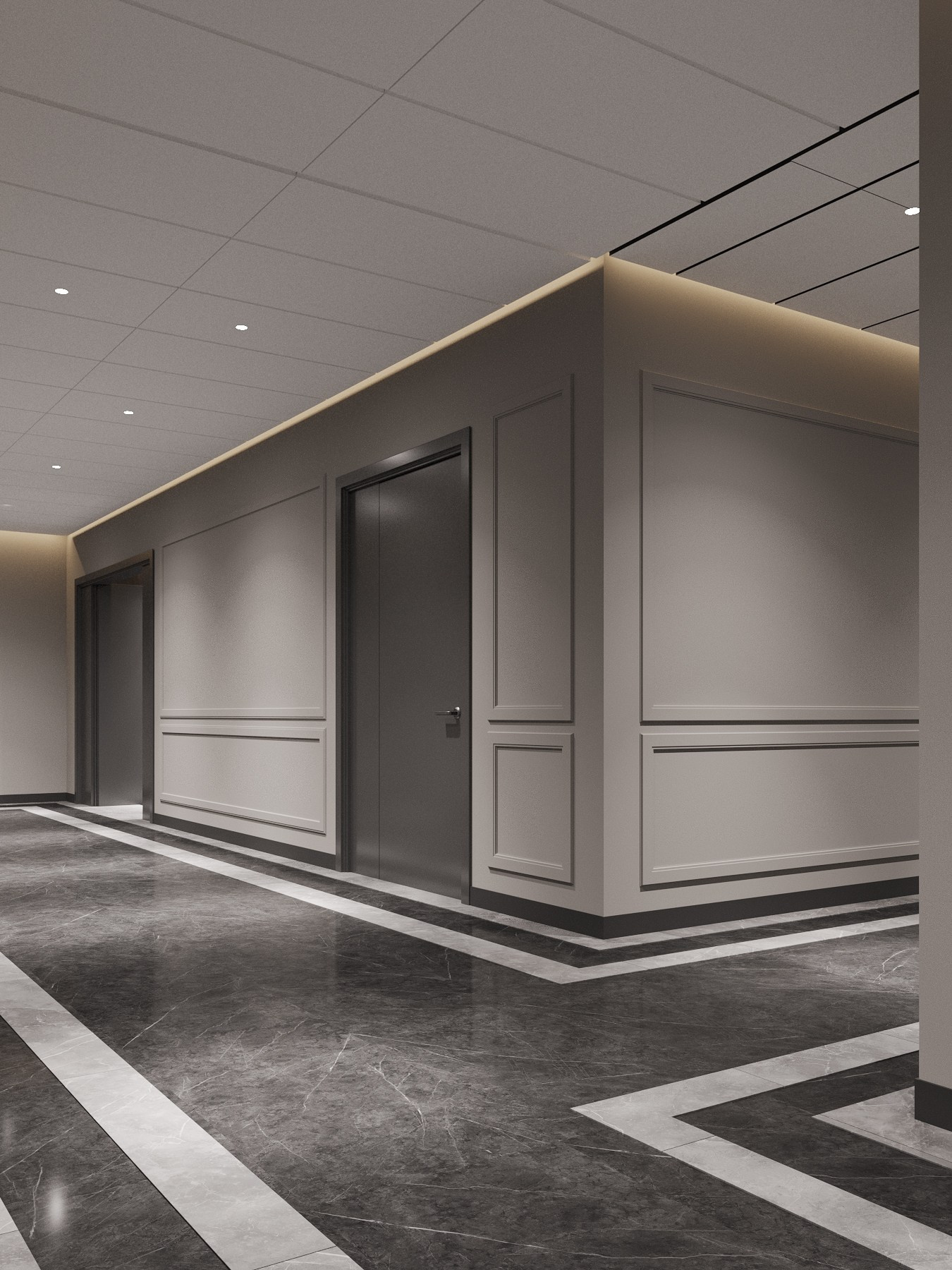 ЦУМ интерьеры 9 — 17 этажей. Rezells Architects — дизайн жилых и коммерческих интерьеров