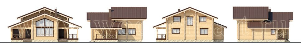 «Софрино» 183 кв. м. Проекты деревянных домов