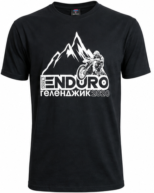 Мерч. 100%ENDURO Экстрим эндуро гонка в г. Геленджик