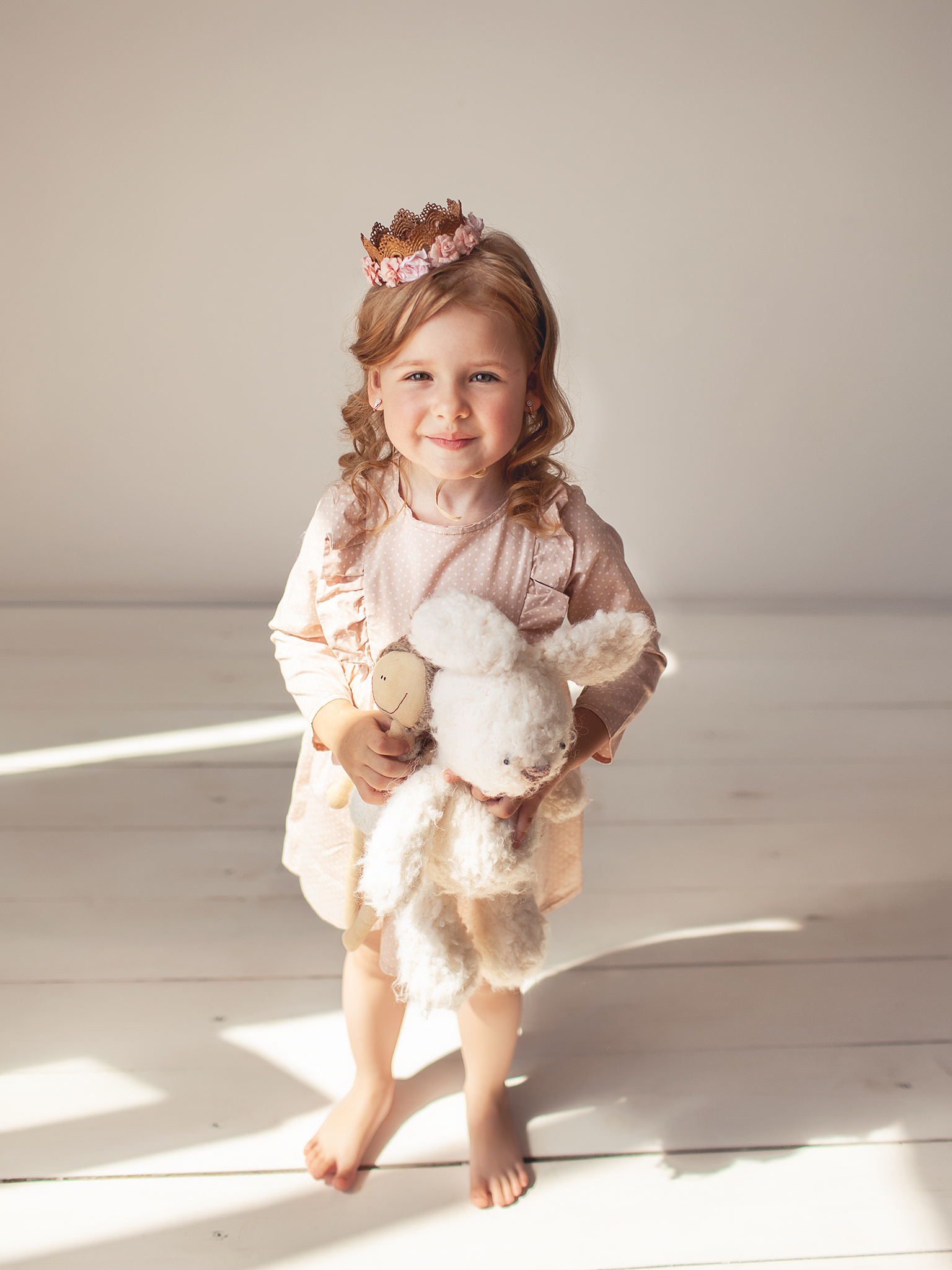 Детский портрет четырёхлетней Даши. Детский фотограф в Самаре