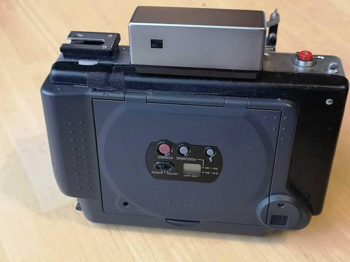 Polaroid Model 455 + Fujifilm Instax 100 = Instax Wide Camera. Фотограф — видеограф в Москве Дмитрий Менделеев