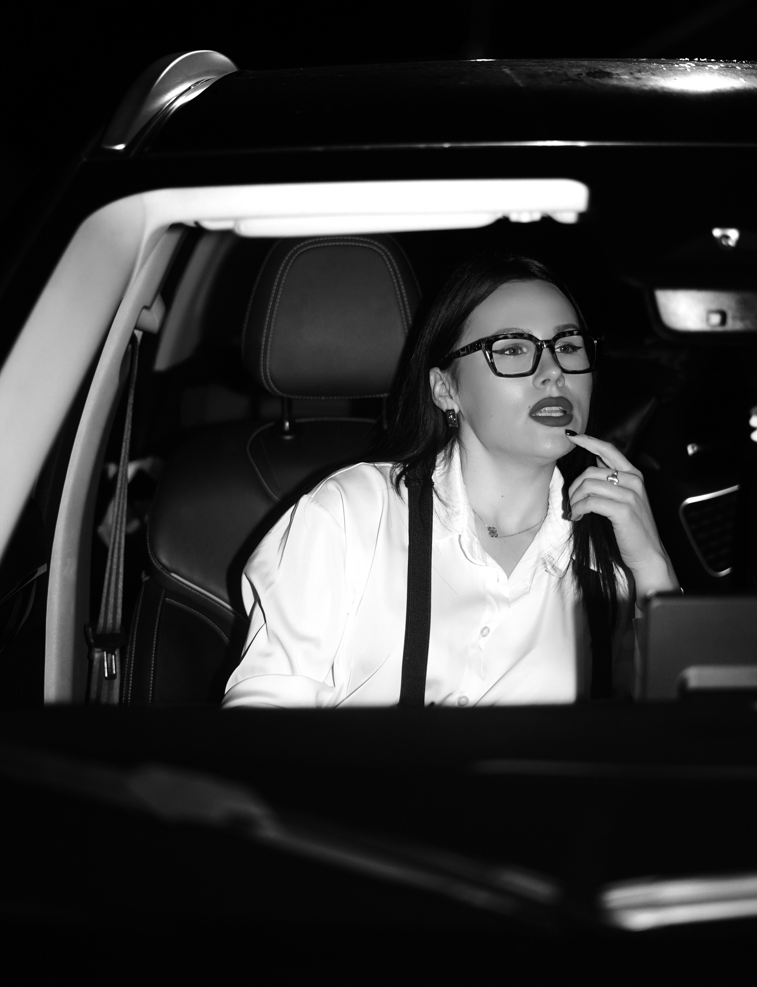 Фотосессия в машине