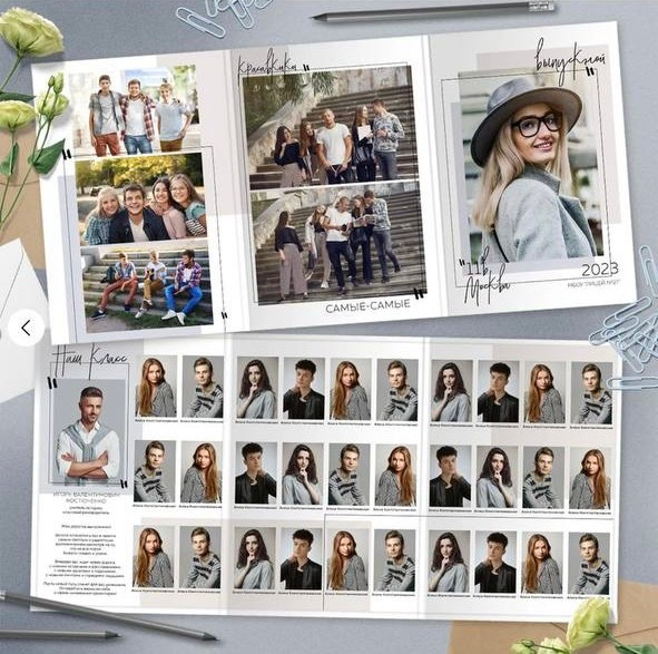 Дизайн школьных трюмо. Выпускные альбомы, детский фотограф в Санкт—Петербурге