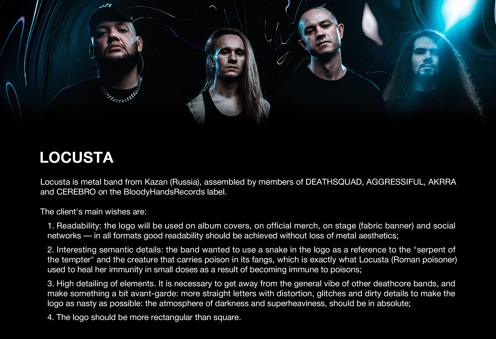 Locusta - band description