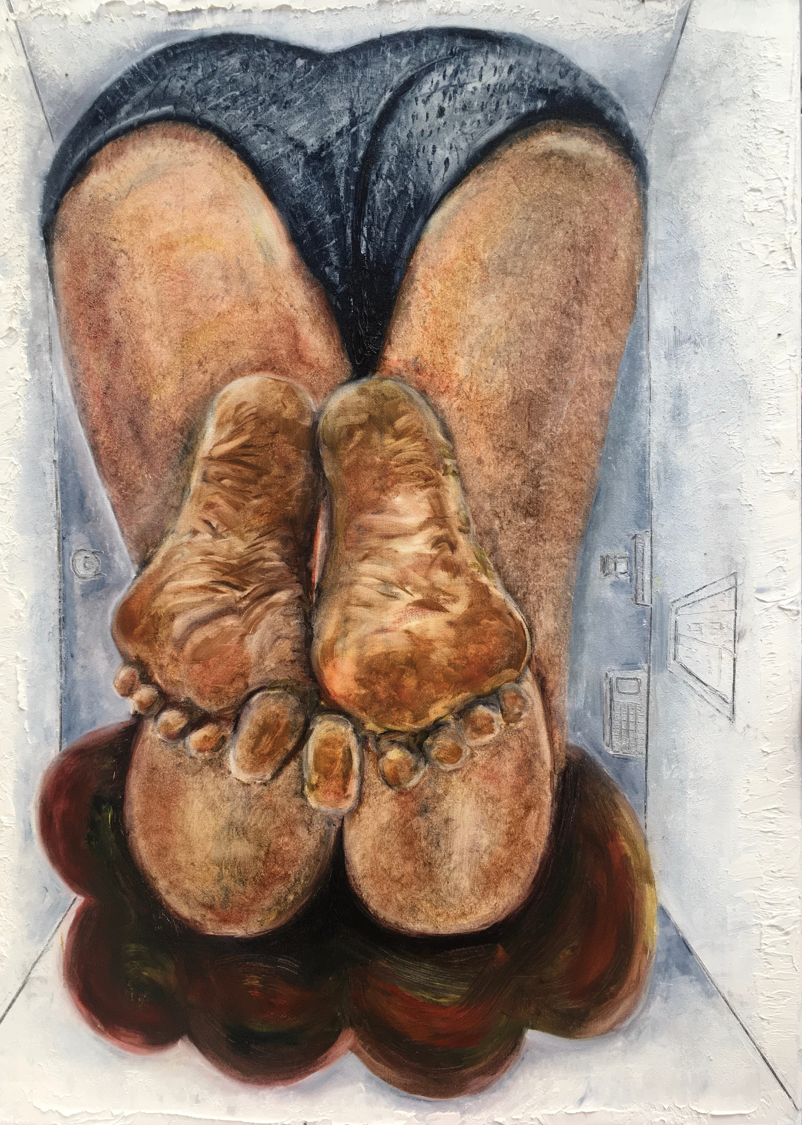 Лена Внебо «Пятки вверх». Декор для дома