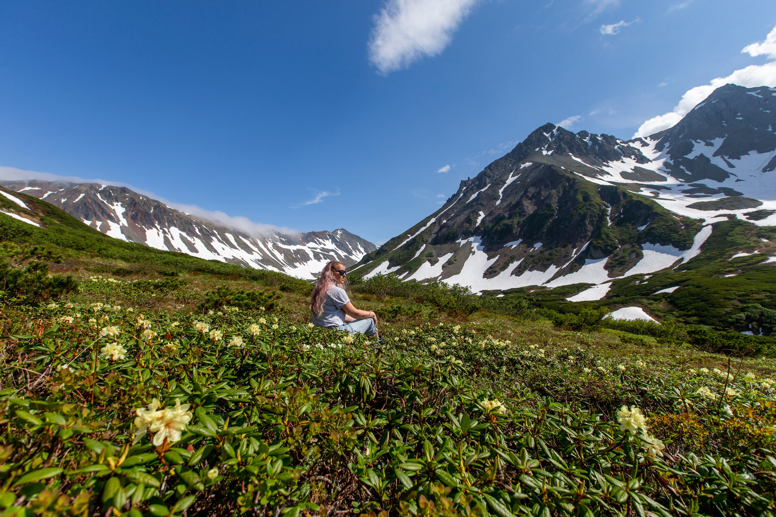 Горный массив Вачкажец — озёра, водопады и лёгкий трек. Время Камчатки: чтобы найти свой путь, нужно скорость умножить на время