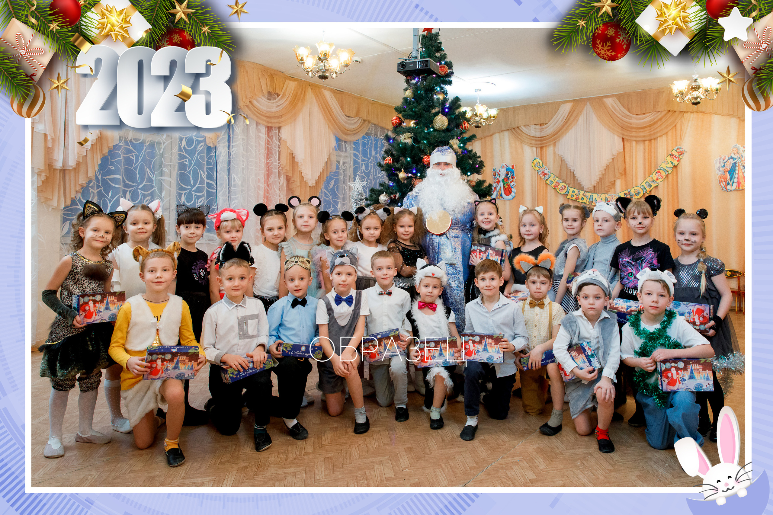 Новогодний утренник | ДОУ № 22. Свадебный, семейный и школьный фотограф в Сызрани Максим Баталов