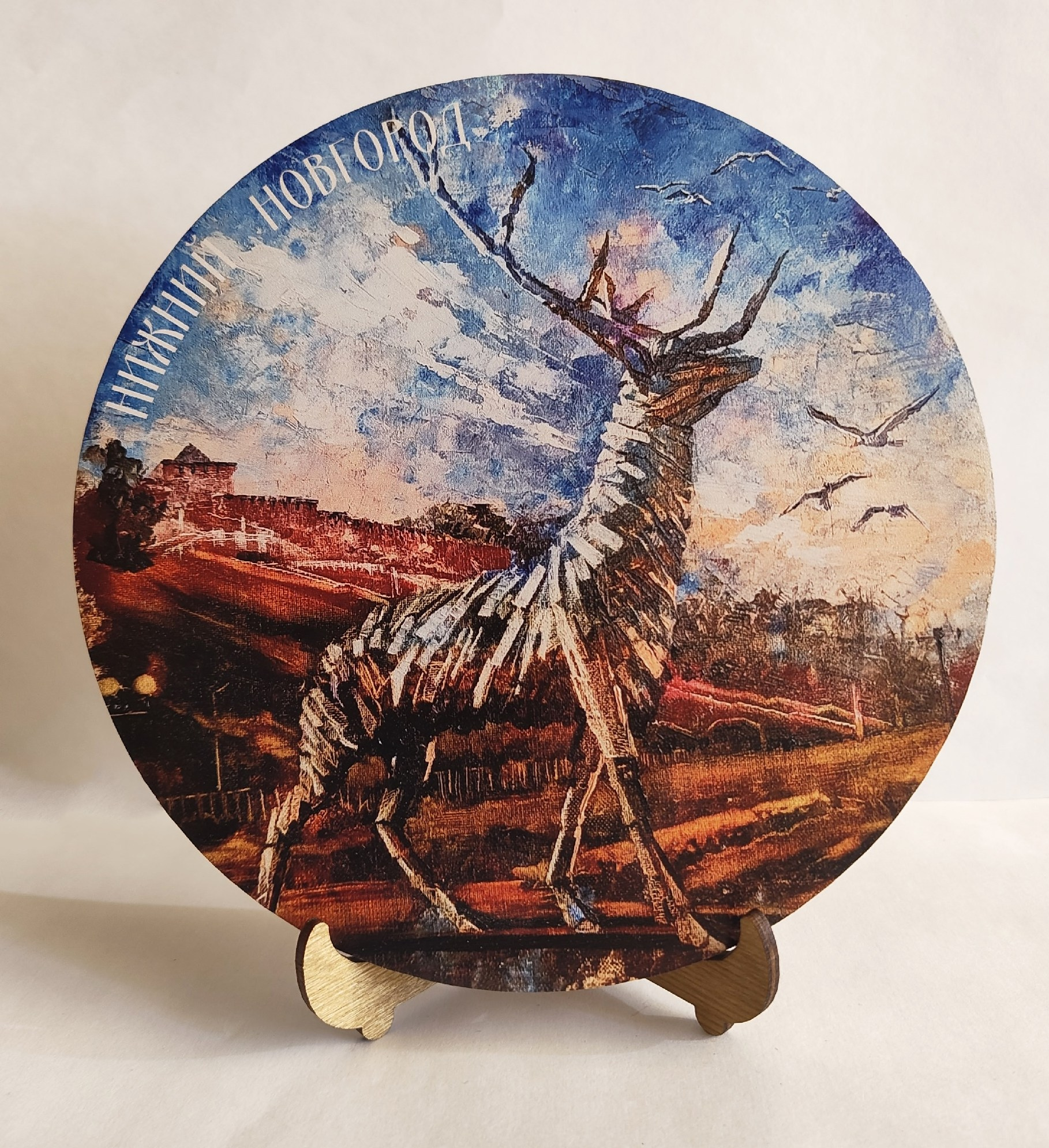 Декоративное панно. Художник Марина Новосельская