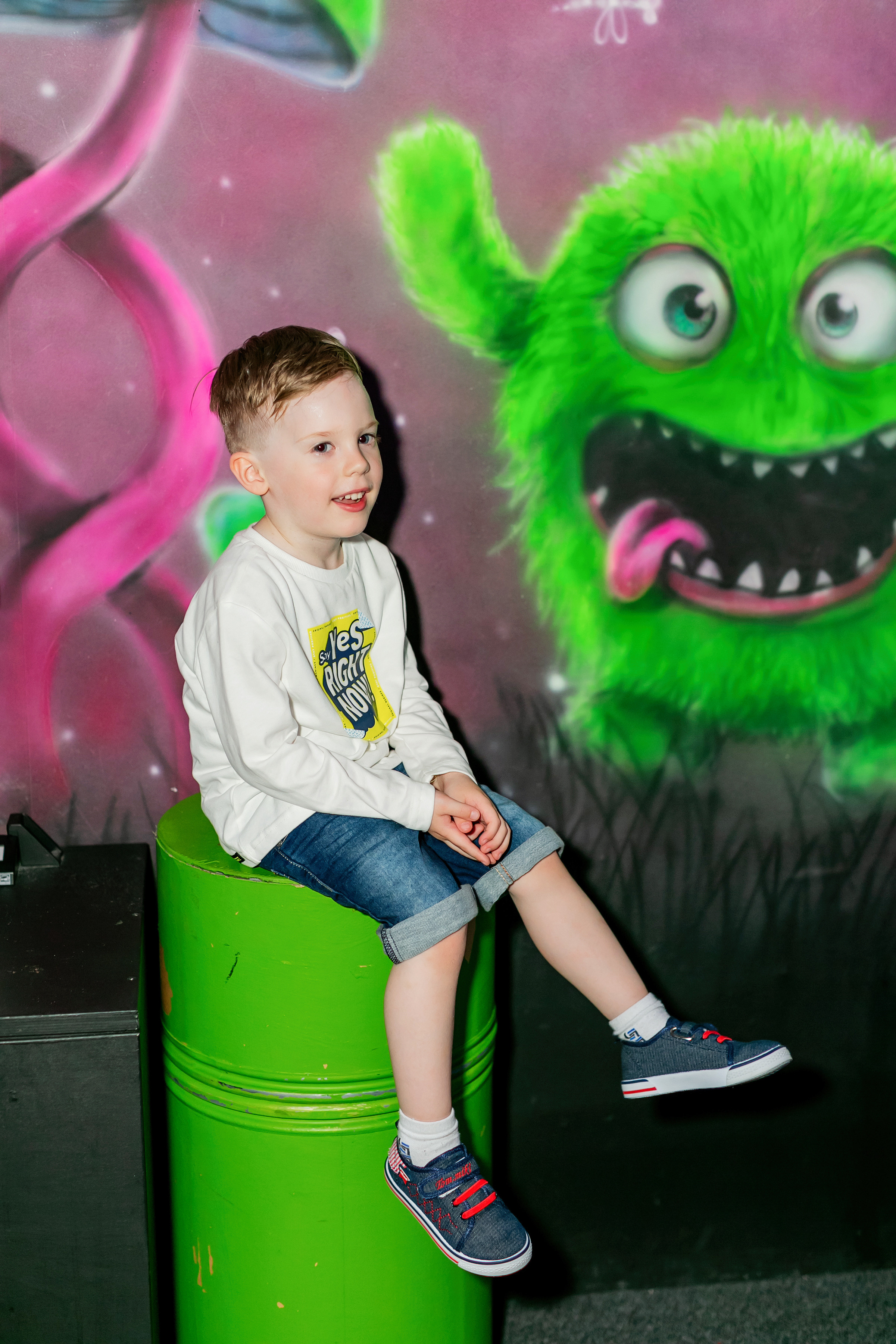 Детский День рождения в Футурамии. Детский и семейный фотограф в Екатеринбурге