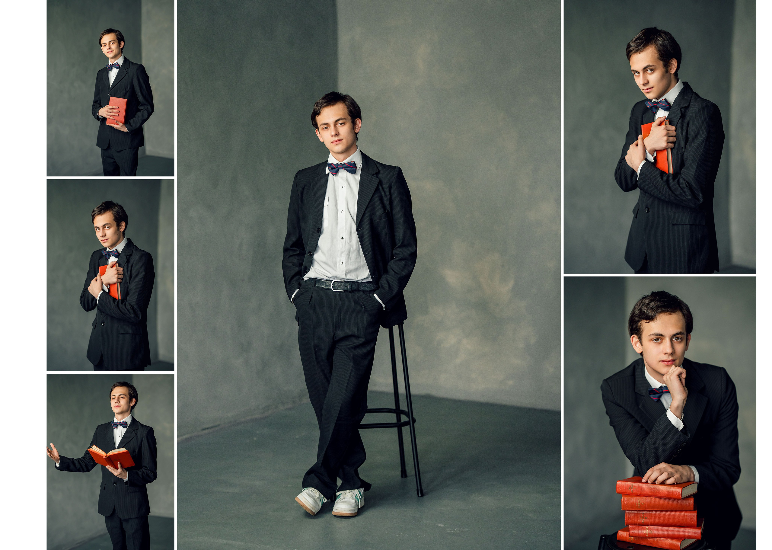 Старшая школа_6 разворотов инд. Выпускные альбомы Шатура Рошаль МО