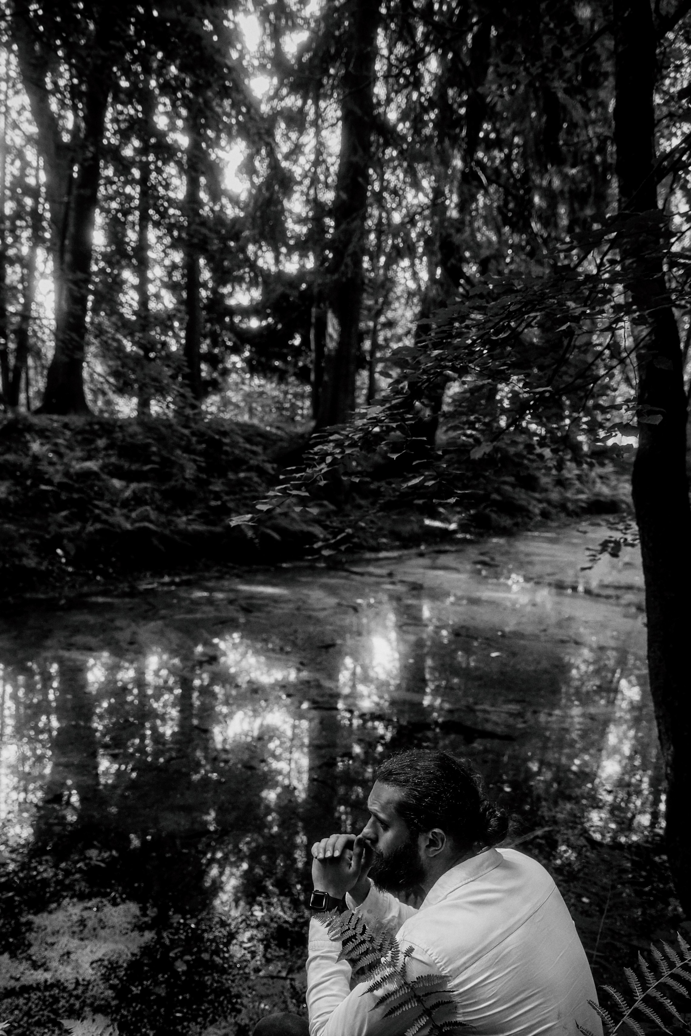 Чёрно-белый портрет. Рекламный фотограф Санкт-Петербург Катерина Мишкель