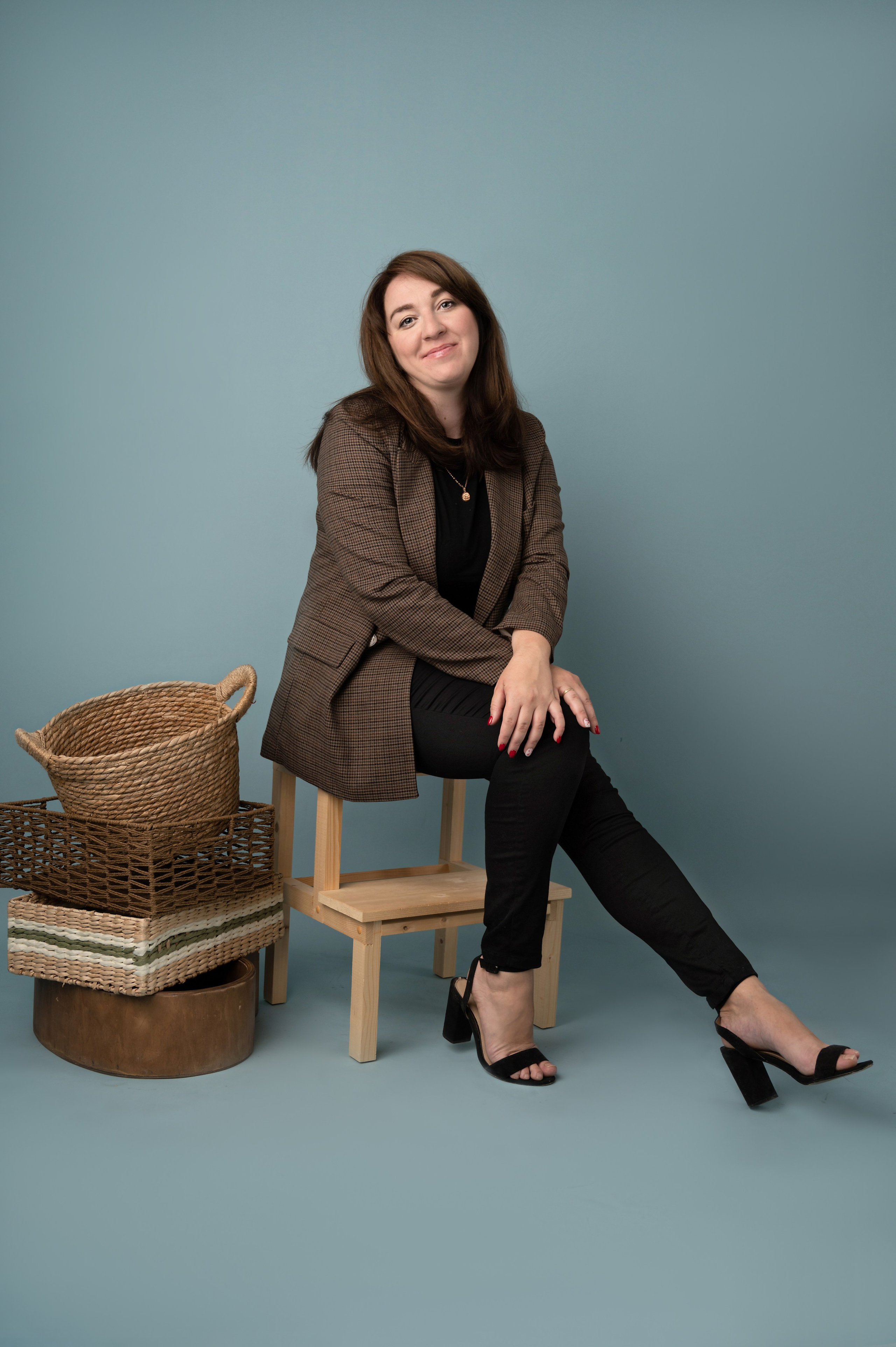 Smile, girl, business portrait