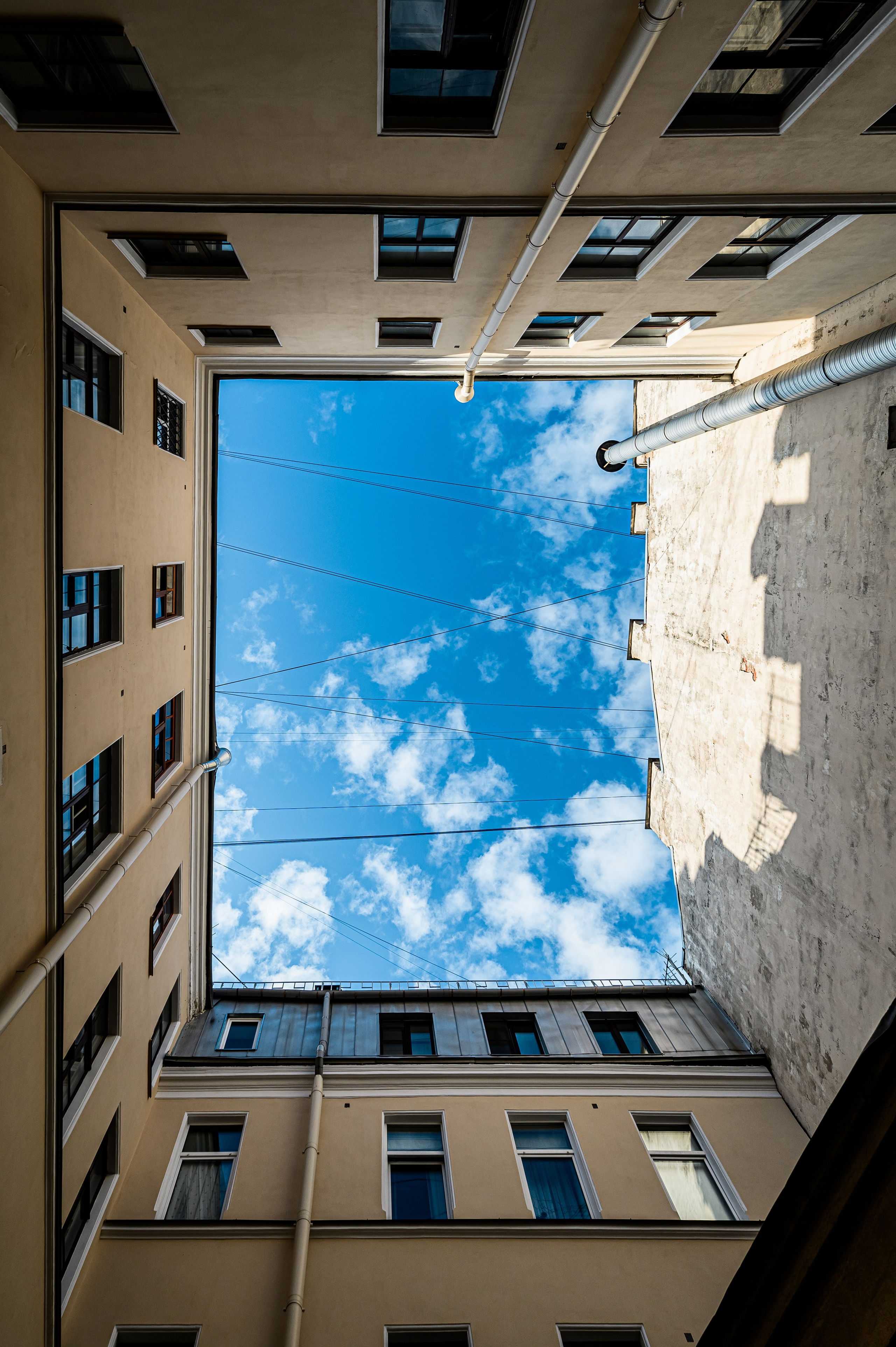 Проект «Дворы-колодцы». Васильевский остров Санкт-Петербурга