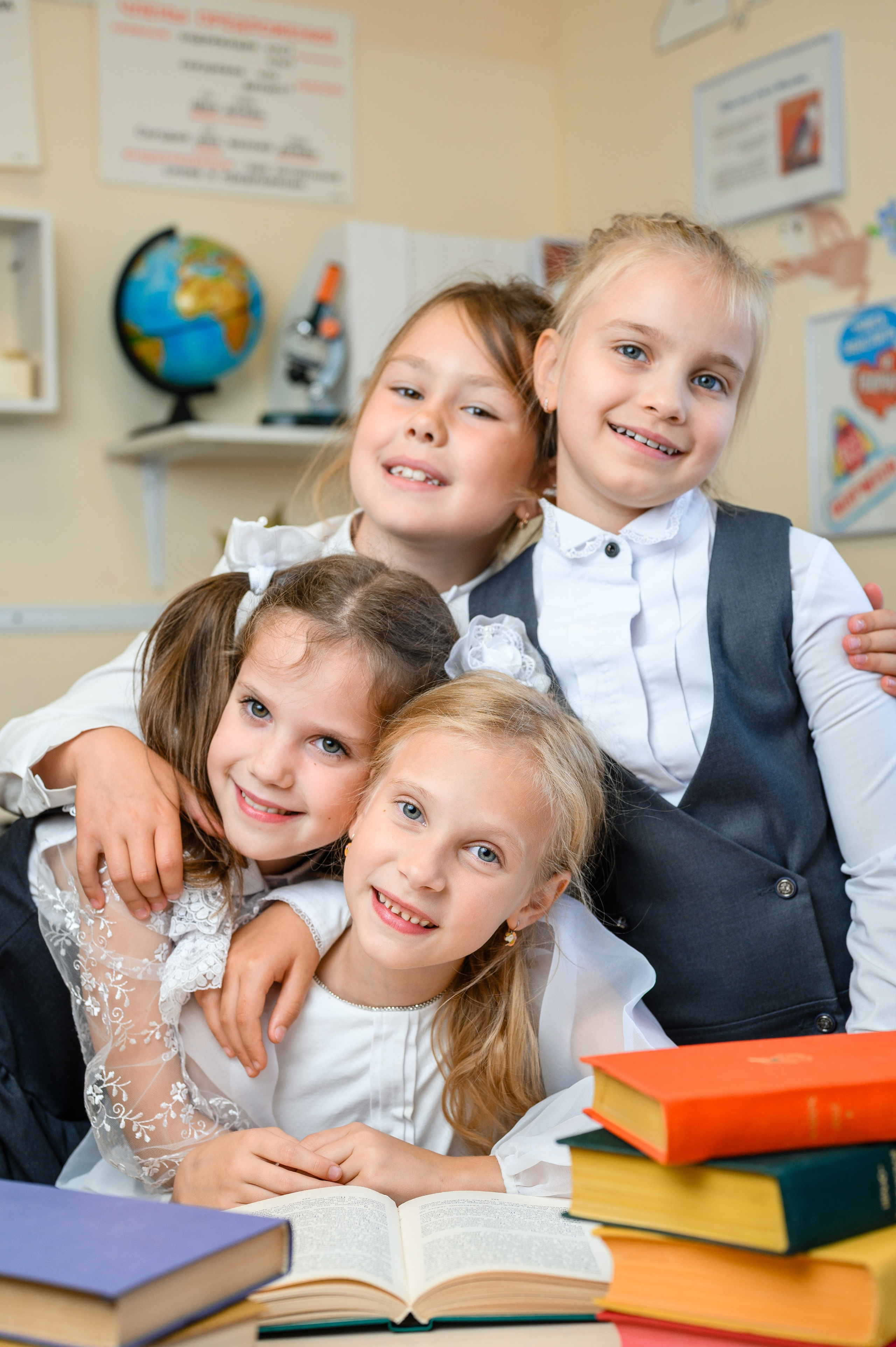 Съёмка в школе/саду без печати. Семейный, детский и newborn фотограф в г. Дмитров Марина Русакевич