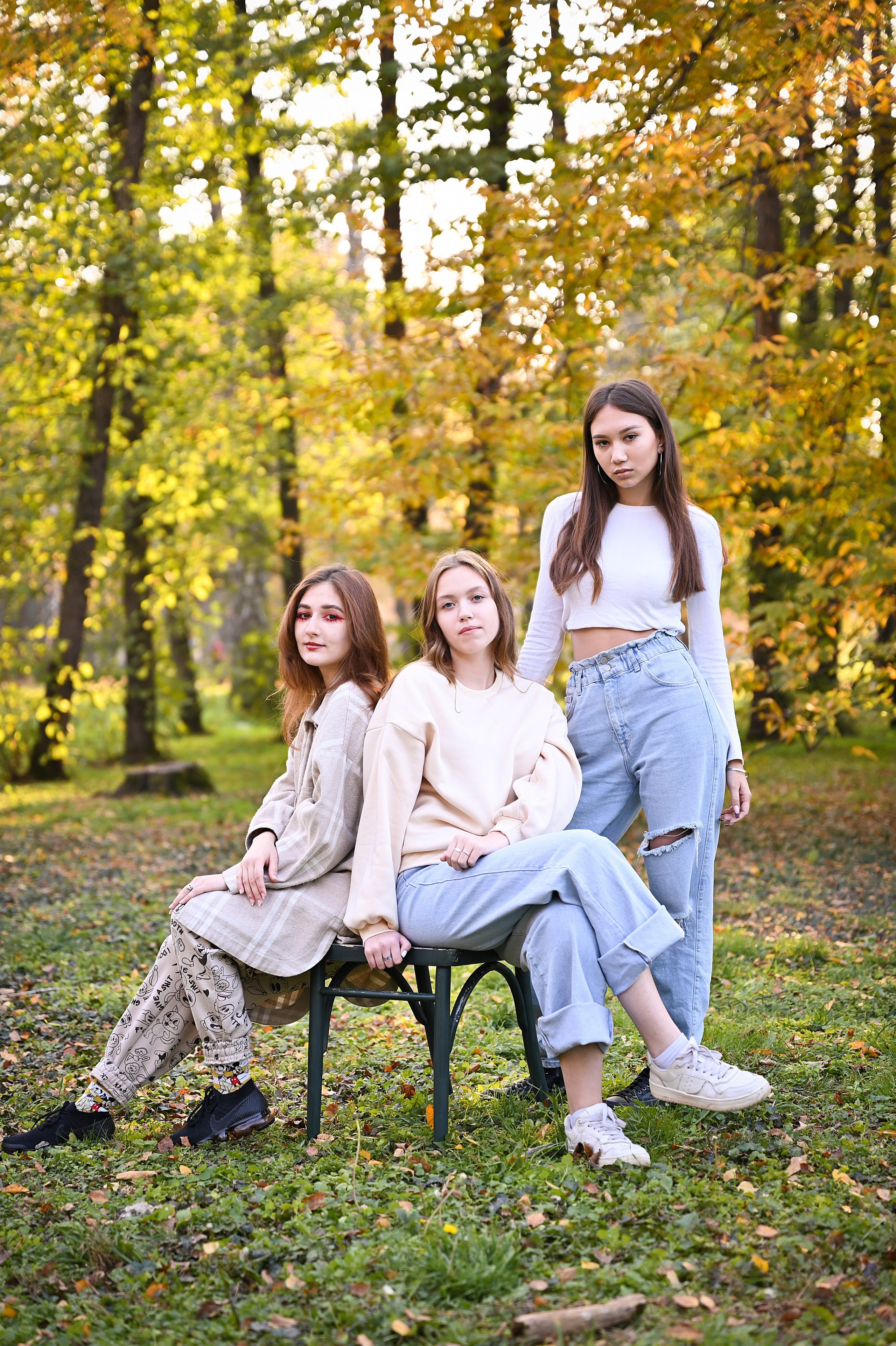 Школьная осенняя фотосессия