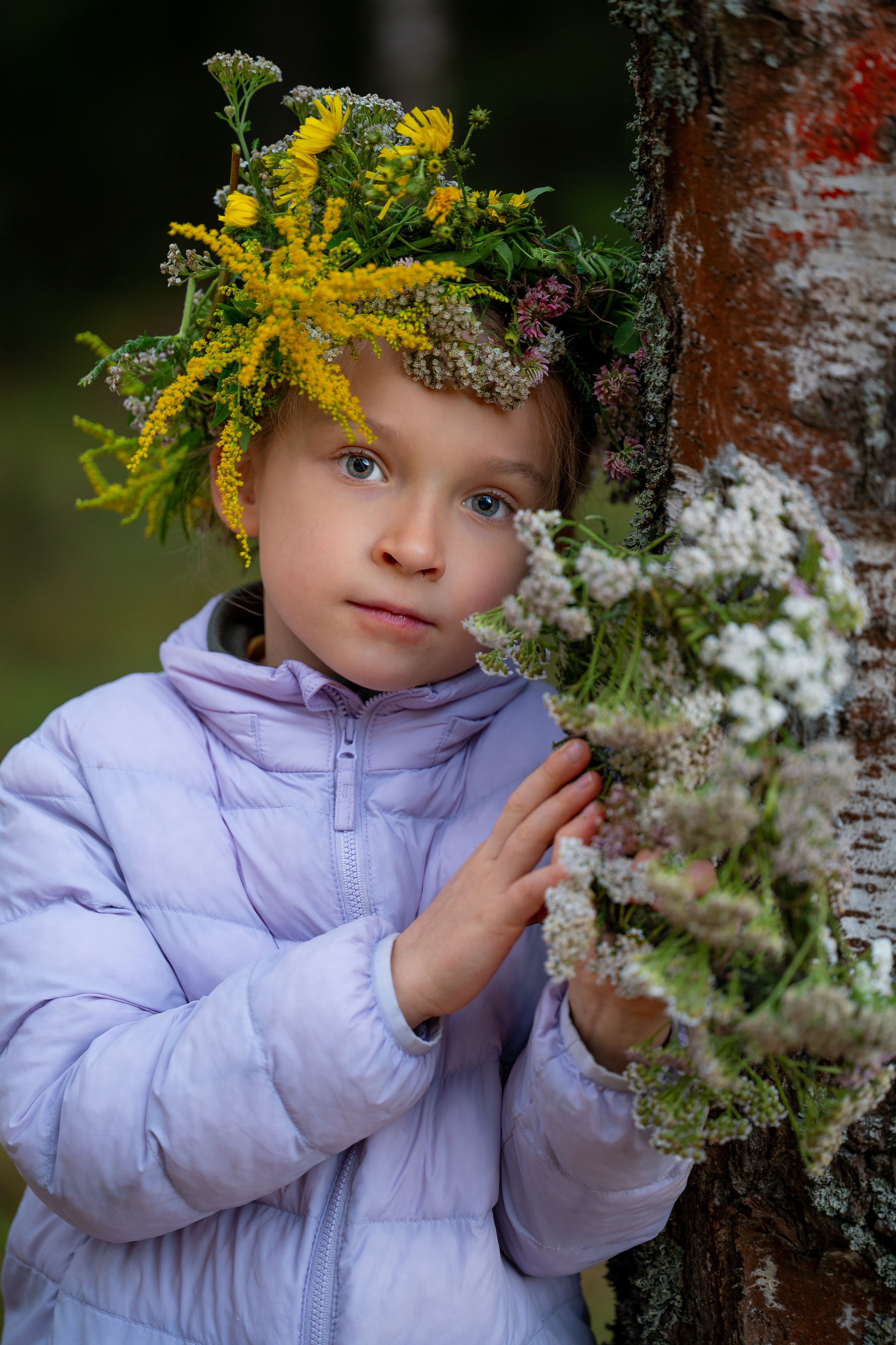 Фотосессия в лесу