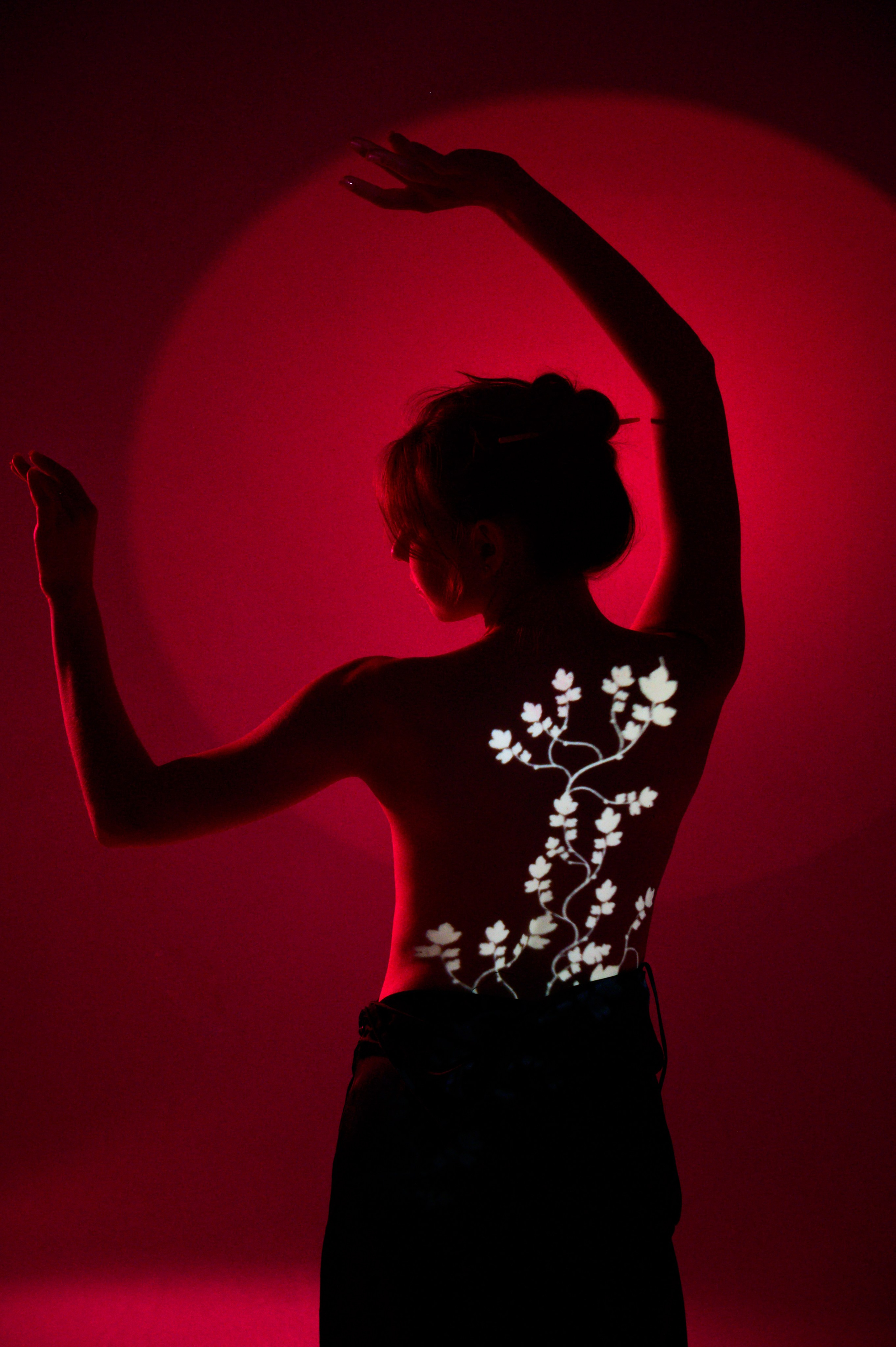 Фотосессия с цветным светом в Москве