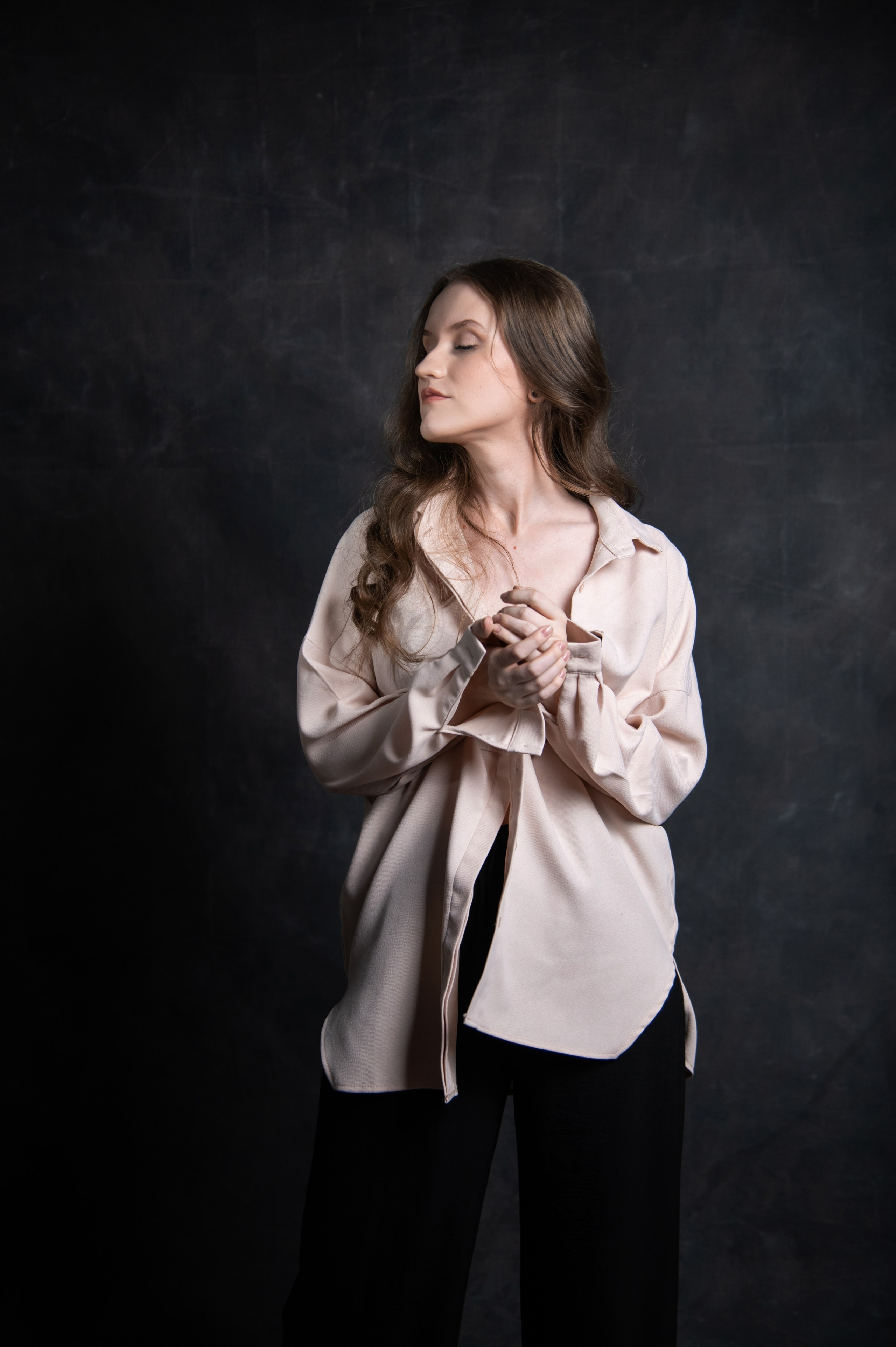 Катя. Графический дизайнер. Фотосессия в студии. Фотограф в Санкт-Петербурге Ковалева Елизавета