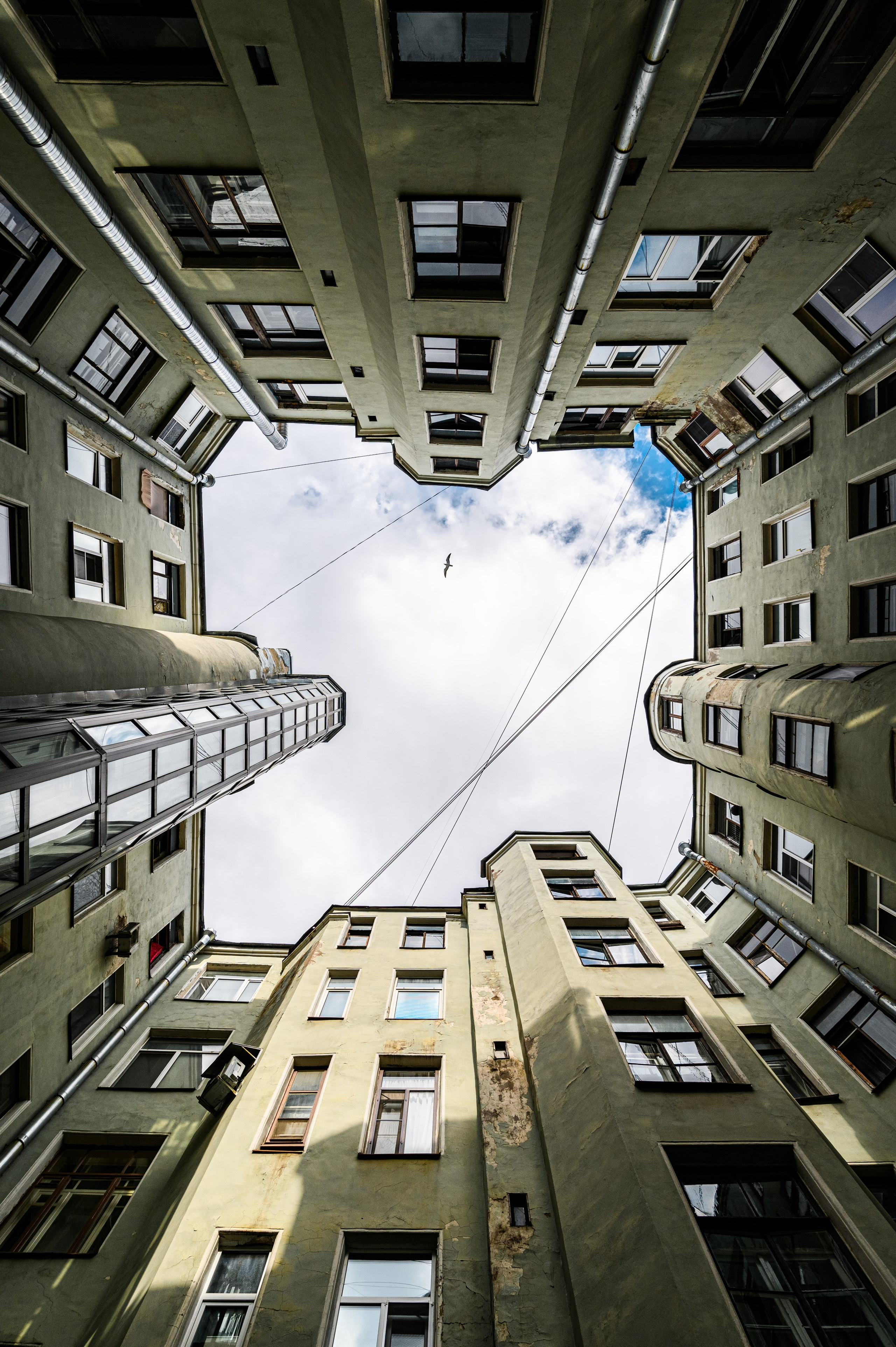 Дворы-колодцы Санкт-Петербурга (Петроградская сторона) | Фотопроект Алексея Клейменова