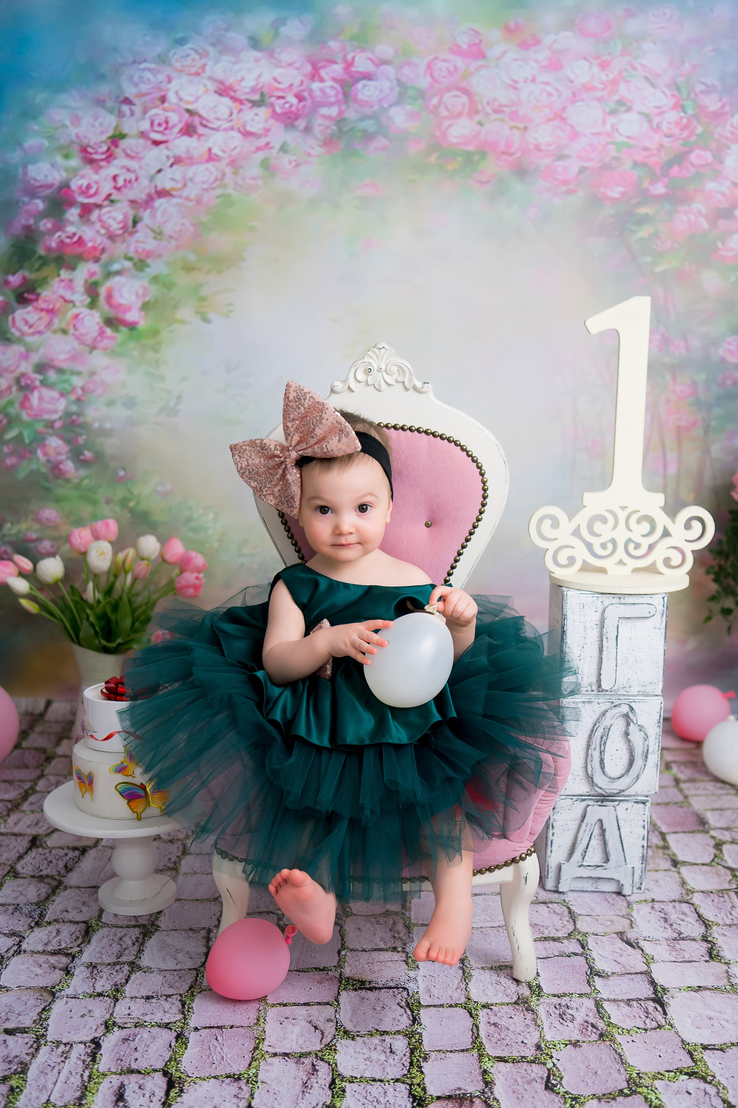 Фотосессия первого годика. Фотограф в Нефтеюганске Мила Аксёнкина