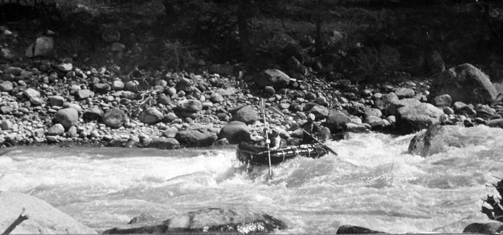 Первая экспедиция туристов-водников Алтая (1970). Фотограф Эдуард Алмадаков
