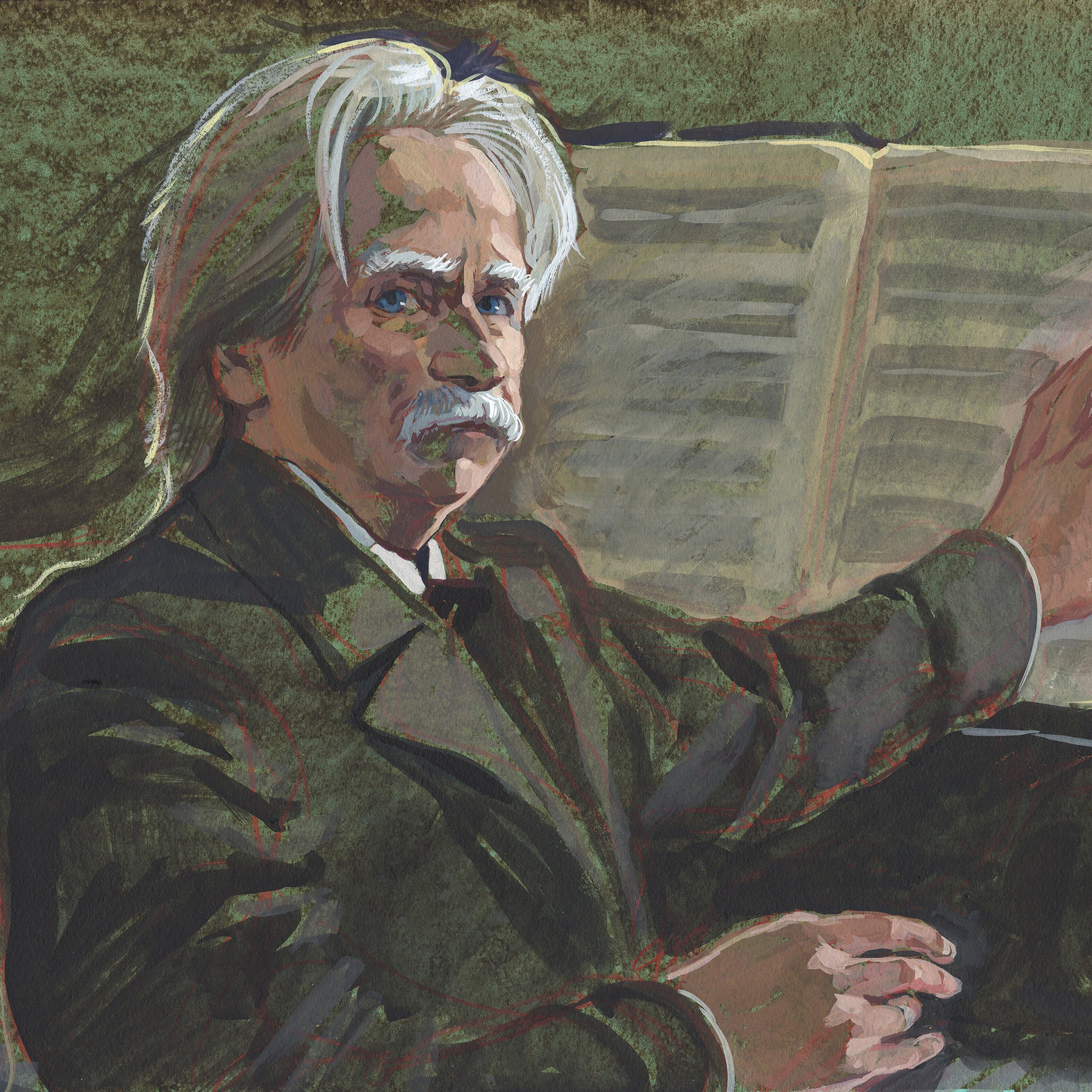 ОКОЛО МУЗЫКИ. Художник Анна Хопта