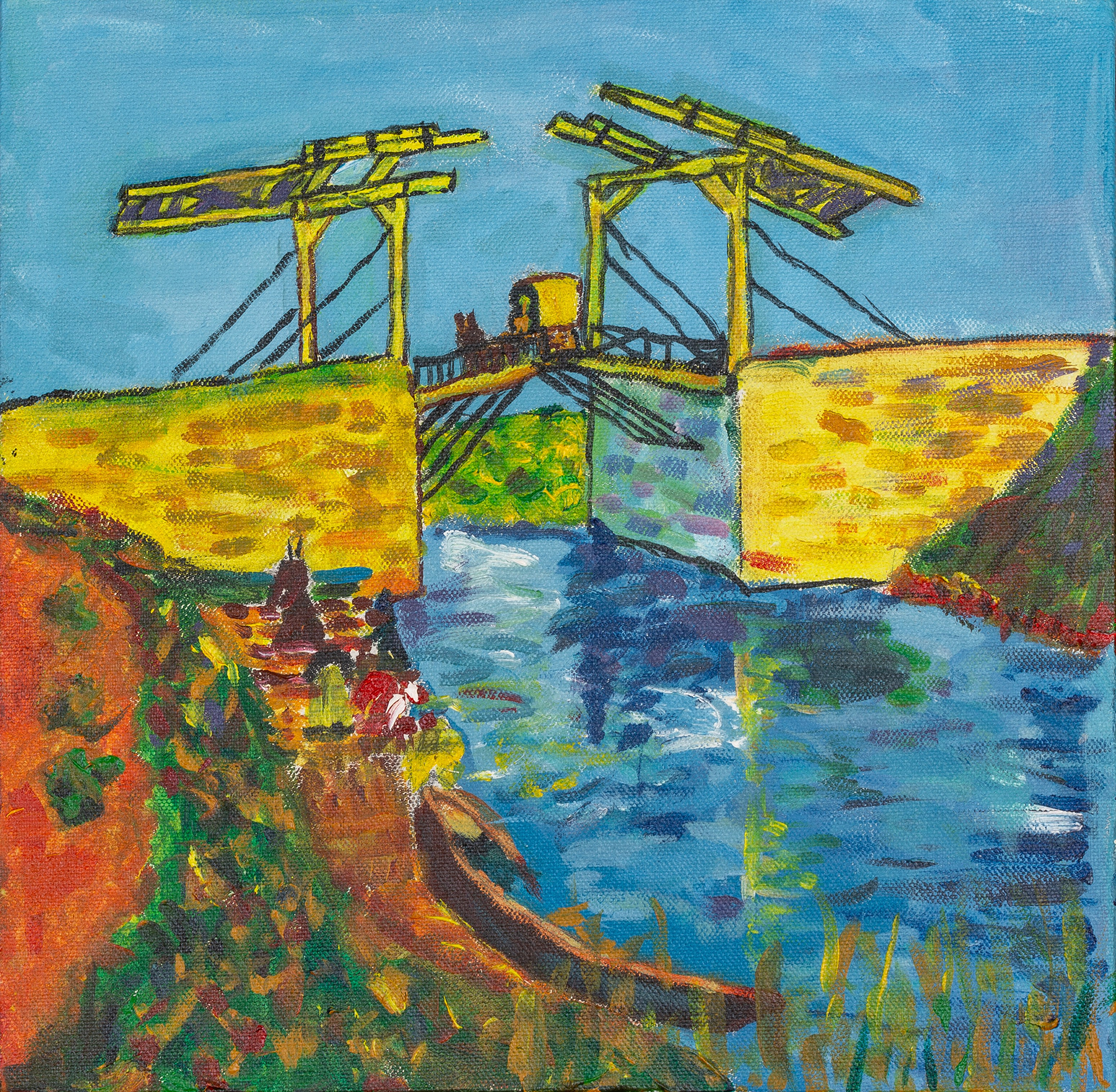 Copies of paintings. Artist Margarita Gusak