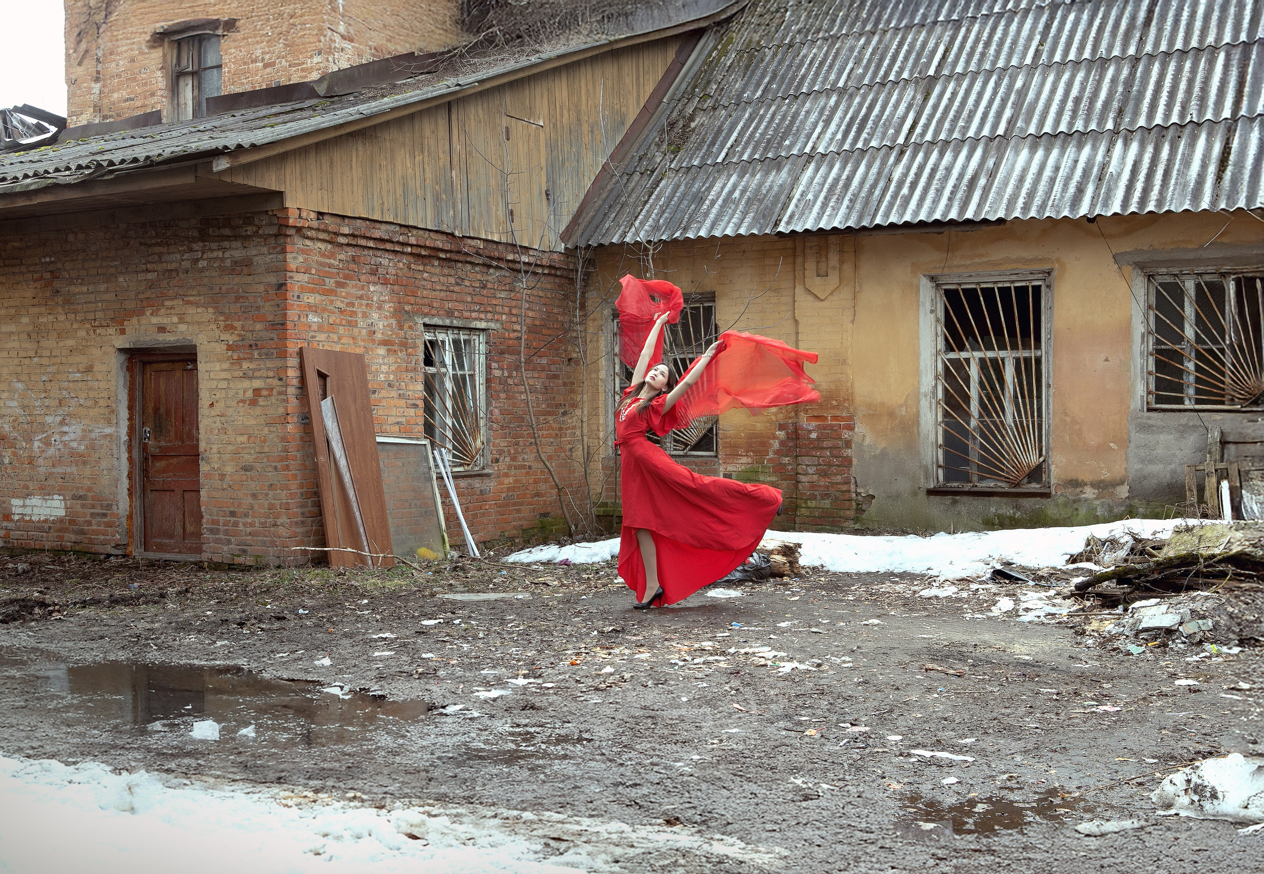 Красота и разруха Звенигорода. Фотограф Наталья Туева FineArt съёмка