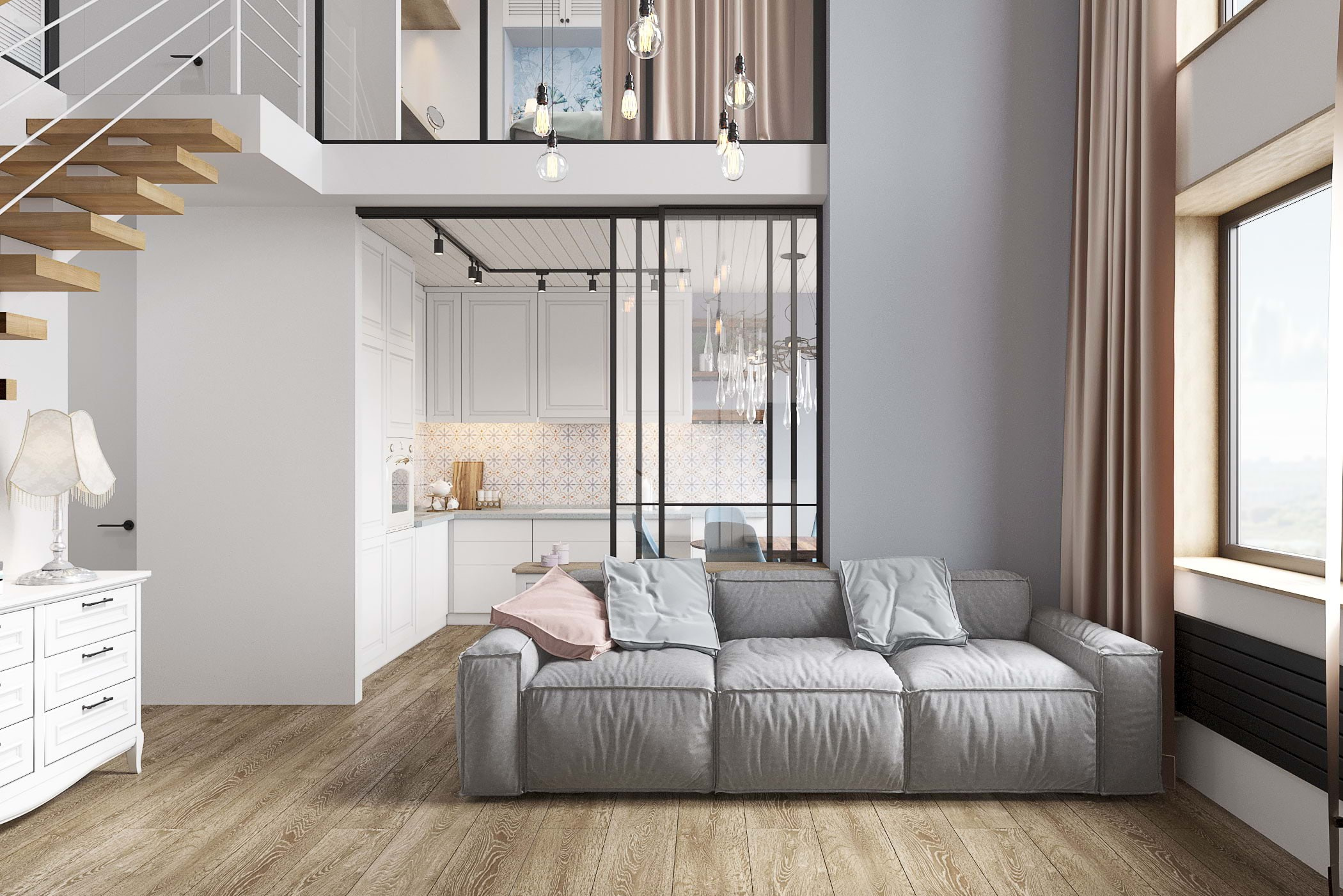 СКАНДИ С ПРОВАНСОМ. Студия дизайна Tabwork