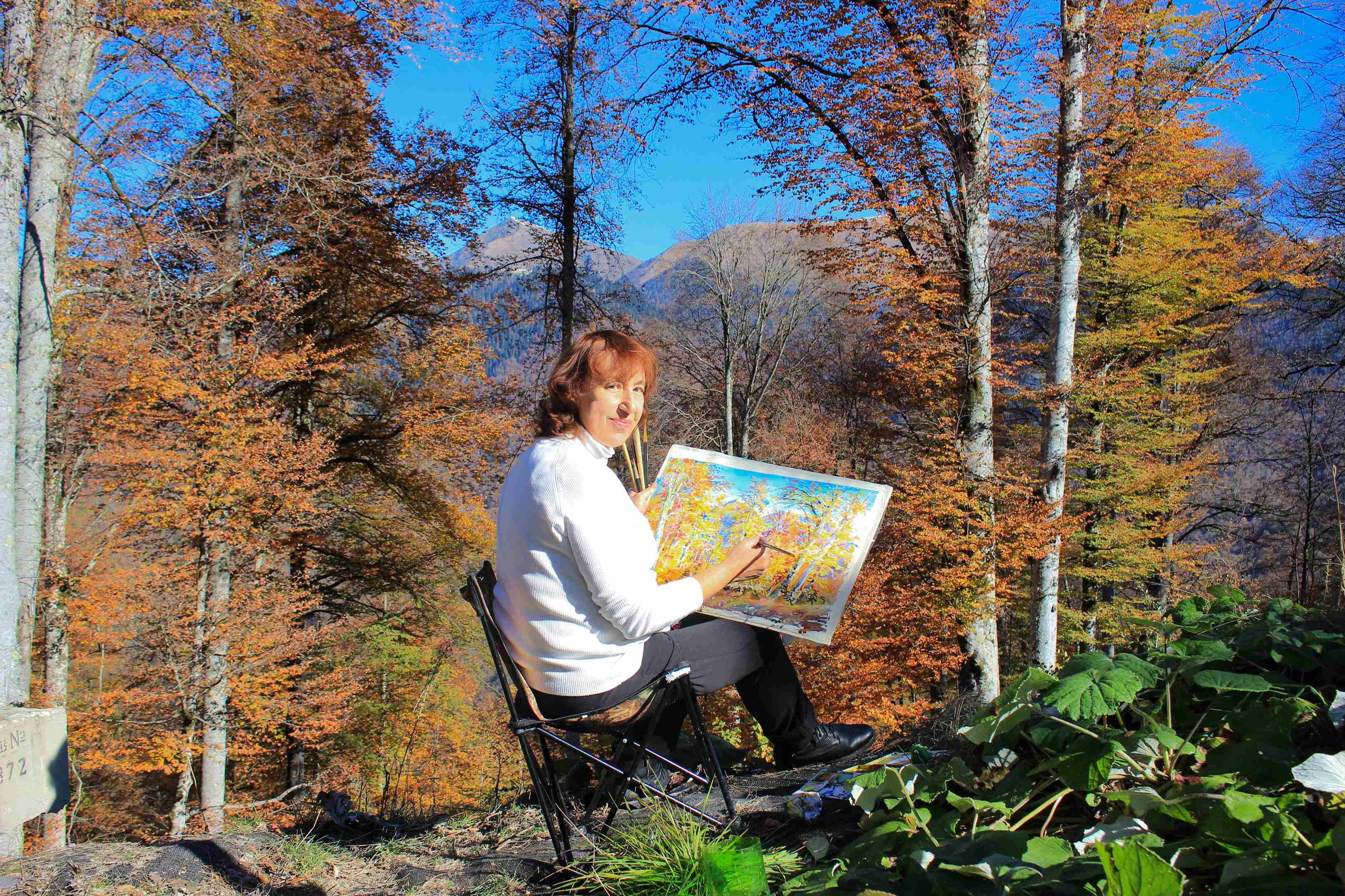 Пленэр. Свет акварели Галины Поплавской