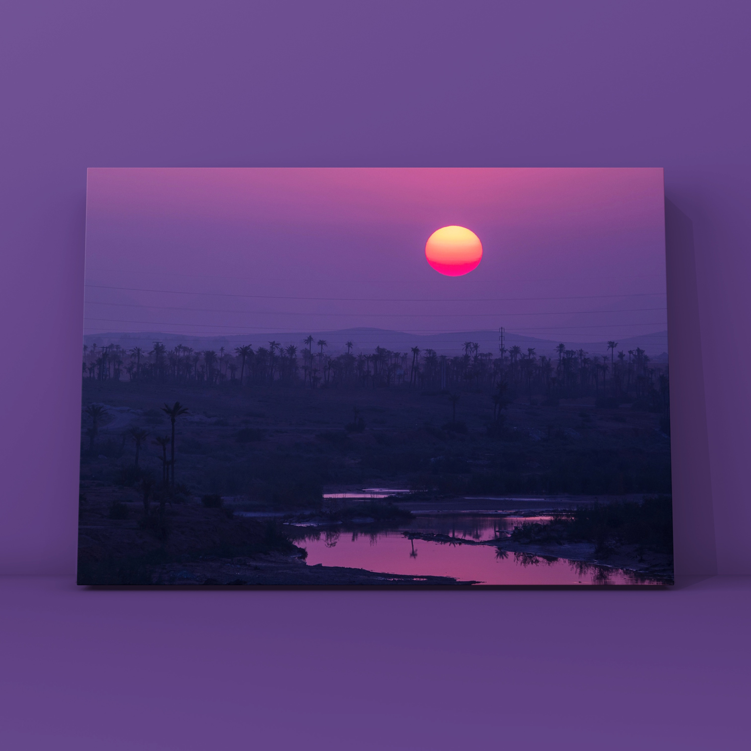 Рассвет Марокко сиреневый. Фотограф в Москве Сергей Коршунов