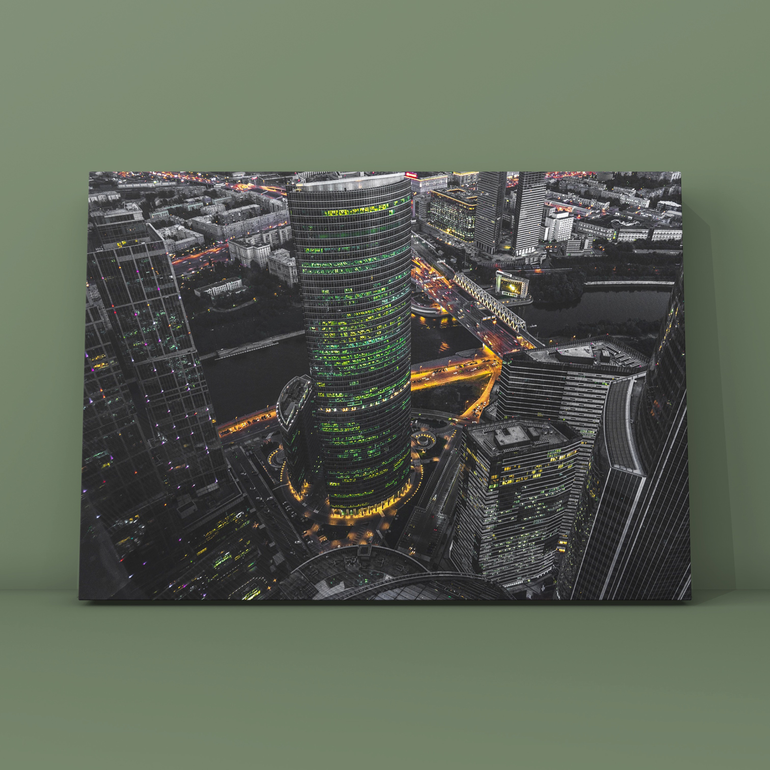 Москва-сити в чб. Фотограф в Москве Сергей Коршунов