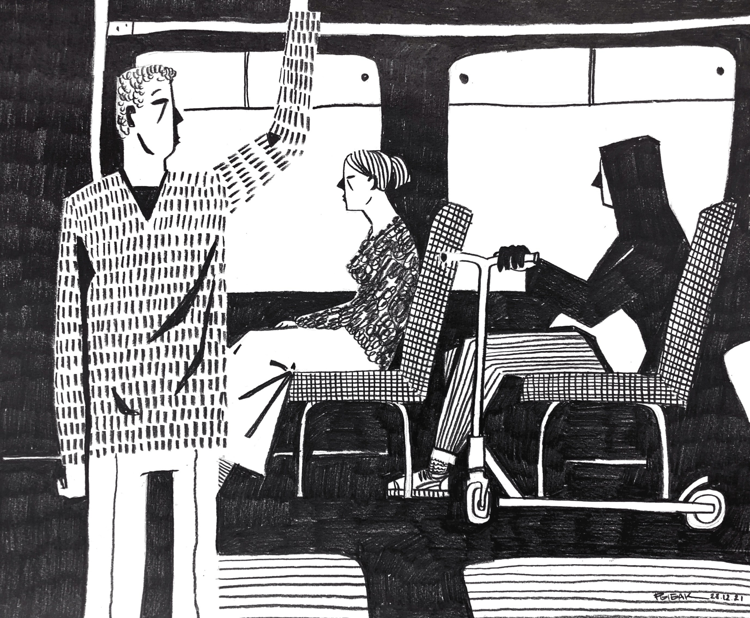 Графика 2022. Художник Рыбак Николай