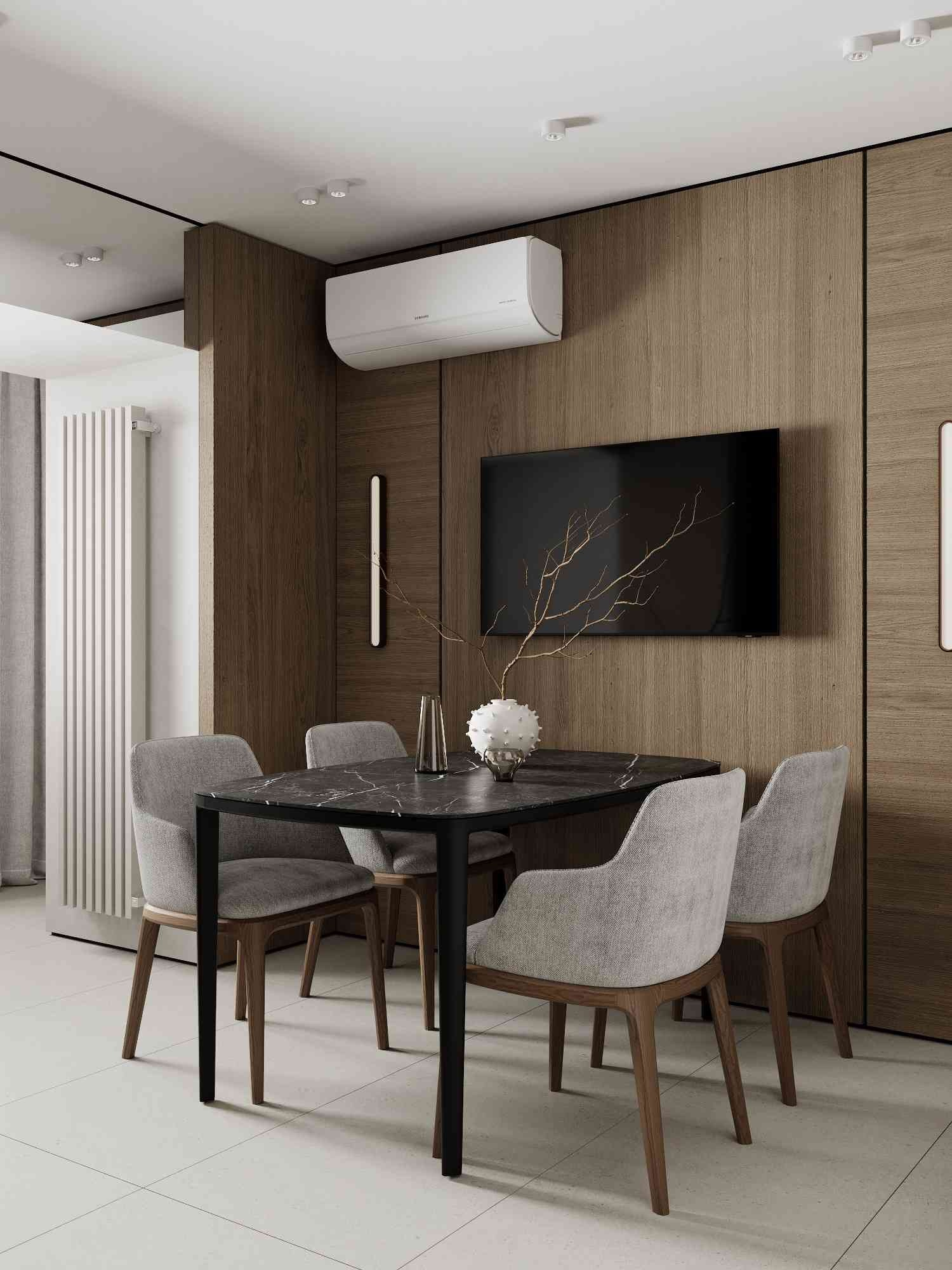 Дизайн интерьера квартиры для молодой семьи с ребёнком. Студия дизайна интерьера «Строчка» | Москва, Санкт-Петербург, Самара, Казань, Тольятти, Ульяновск и другие города России