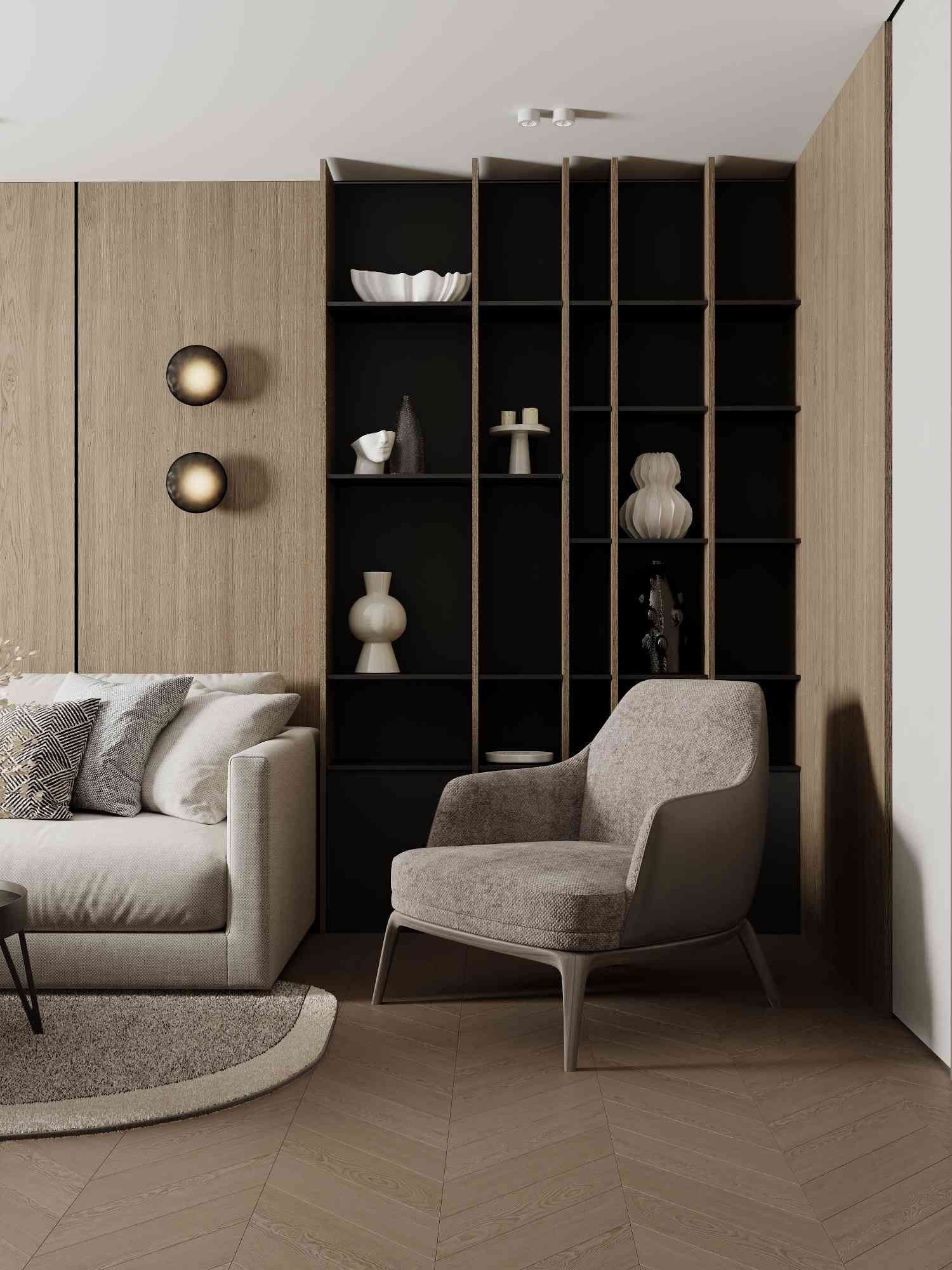 Дизайн интерьера квартиры для молодой семьи с ребёнком. Студия дизайна интерьера «Строчка» | Москва, Санкт-Петербург, Самара, Казань, Тольятти, Ульяновск и другие города России