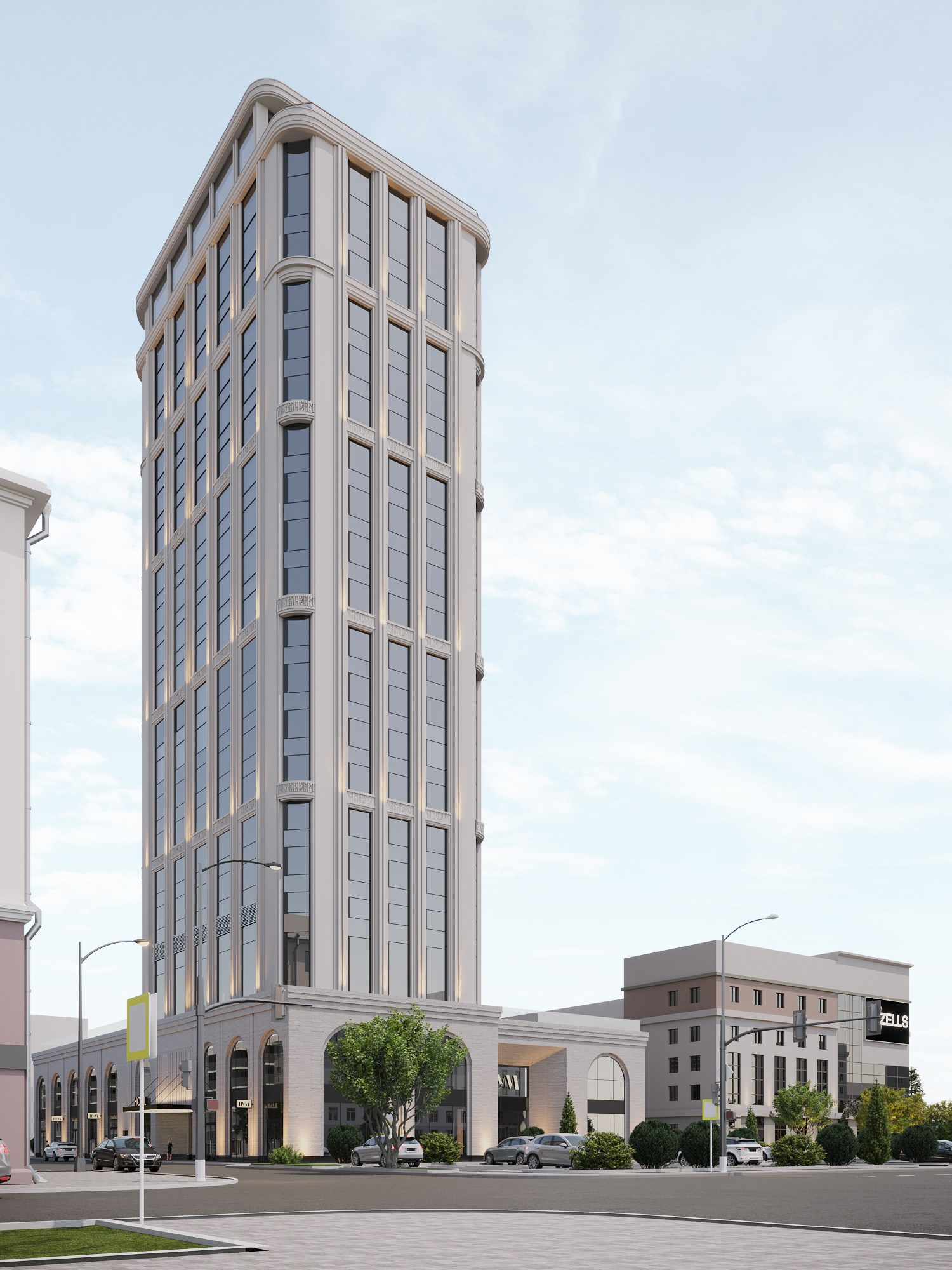 ЦУМ архитектурная концепция. Rezells Architects — дизайн жилых и коммерческих интерьеров