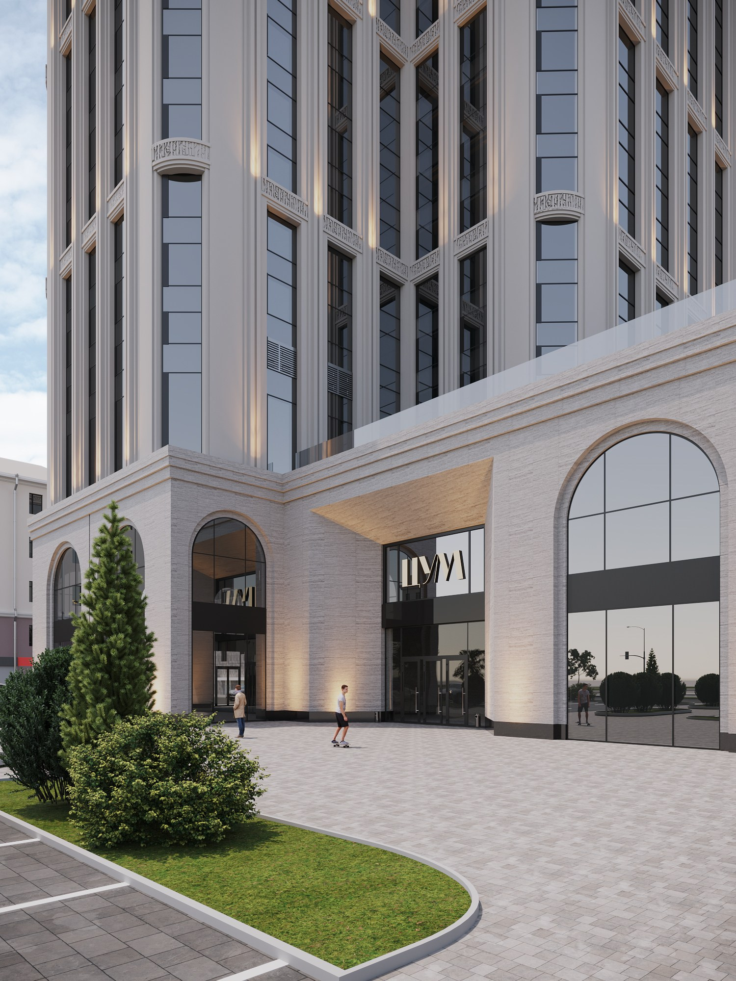 ЦУМ архитектурная концепция. Rezells Architects — дизайн жилых и коммерческих интерьеров