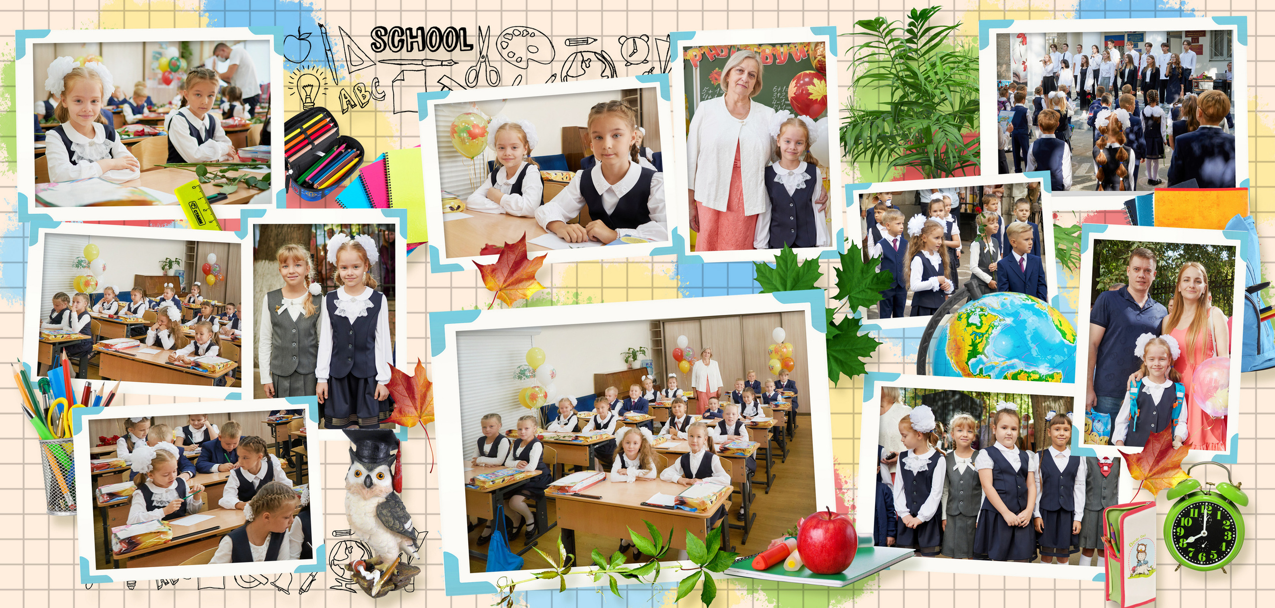 Начальная школа 1-4 классы (1). Семейный фотограф Владимир Просвиркин. г. Самара