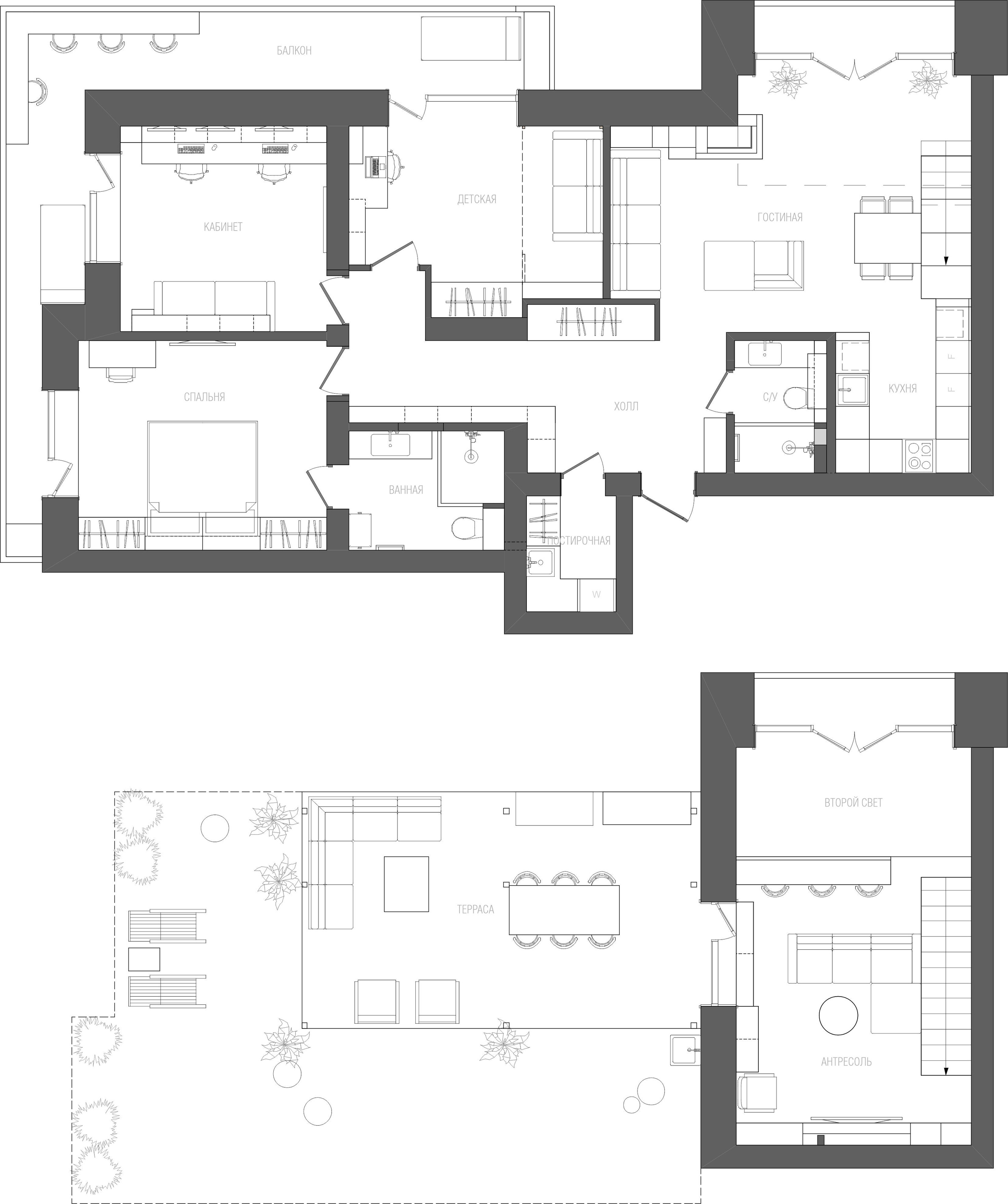 Проект LEDMI. Дизайн интерьера в Новосибирске, Мире, Онлайн | Студия дизайна интерьера TWOREZ
