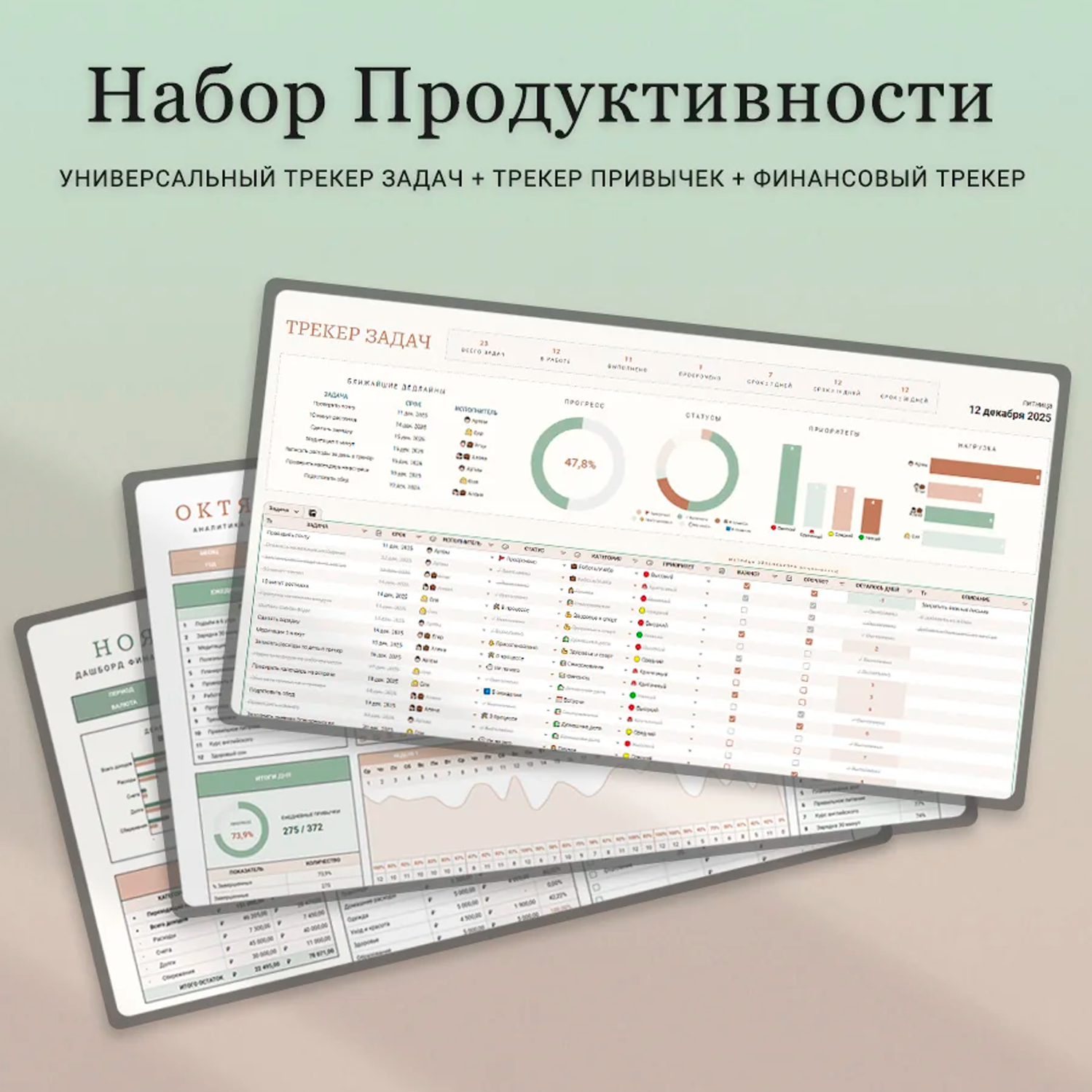 Шаблоны для Google Таблиц