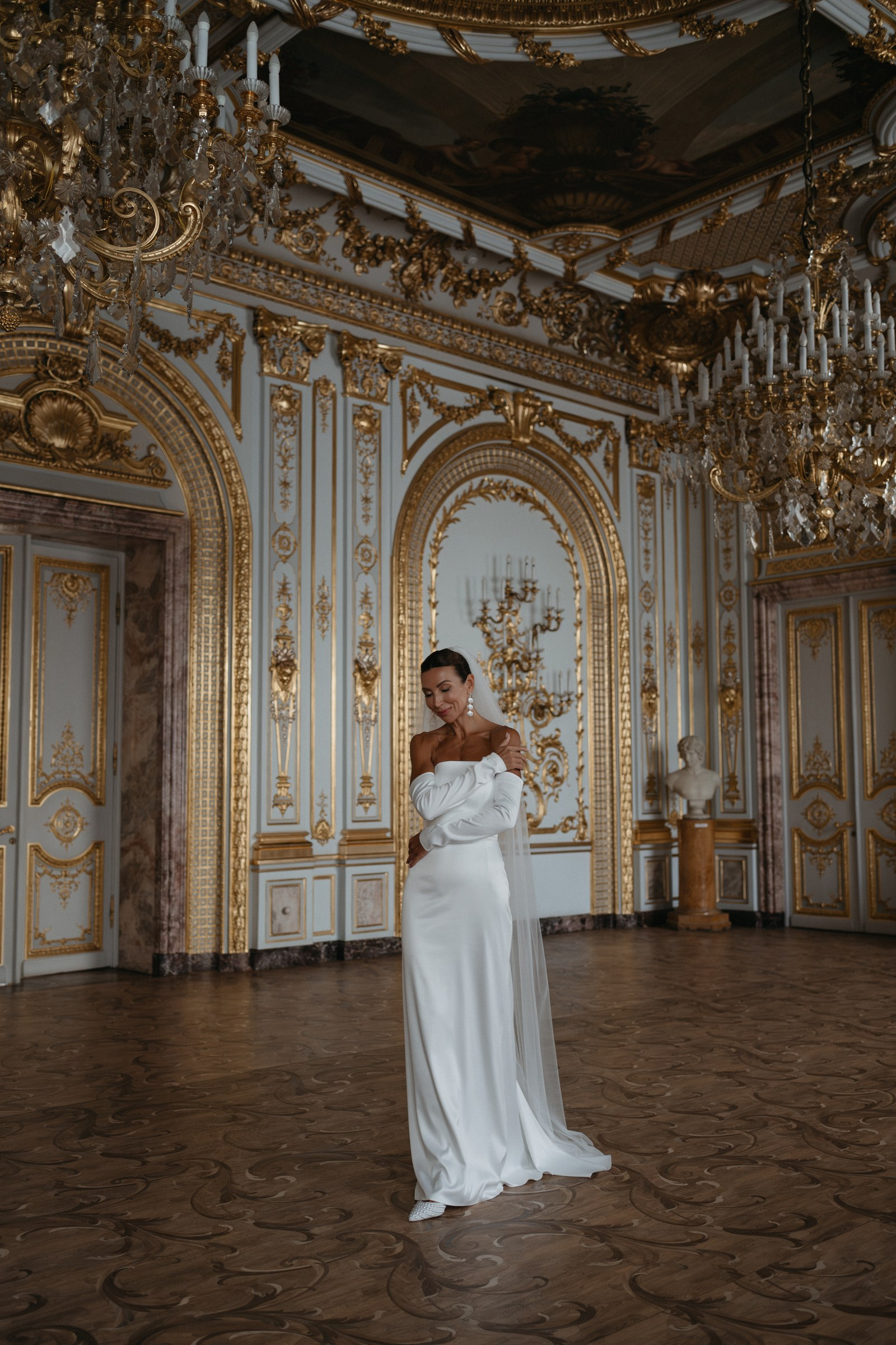 свадебная фотосессия в Доме Архитектора, свадебная фотосессия в особняке Половцева