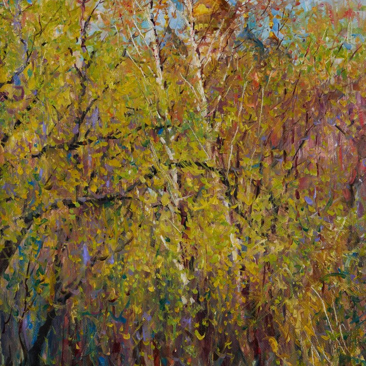 Картины маслом в видами Москвы. Www.skobelevart.com