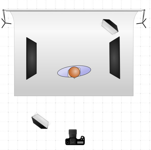 Световые схемы в студии. Свадебный и портретный фотограф в Москве Гудумак Евгений
