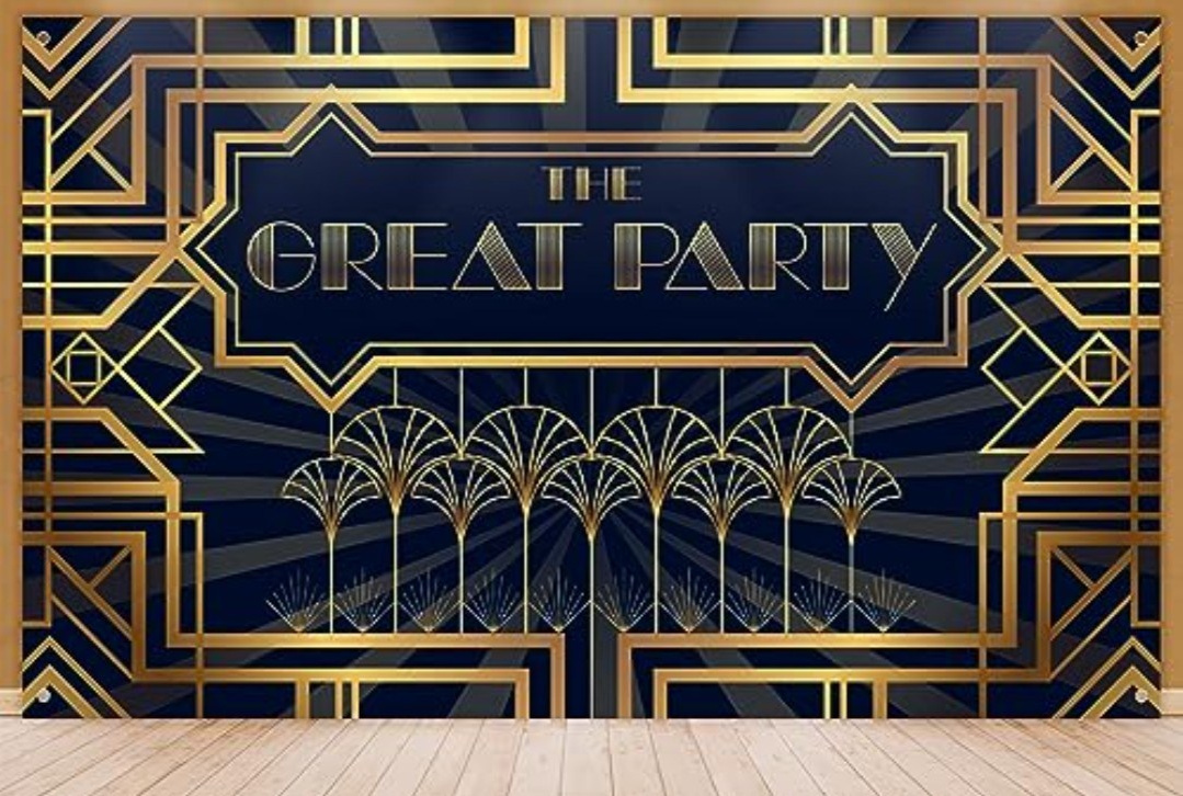 01ТФ Фотозона стиль Гетсби. Студия праздничного декора