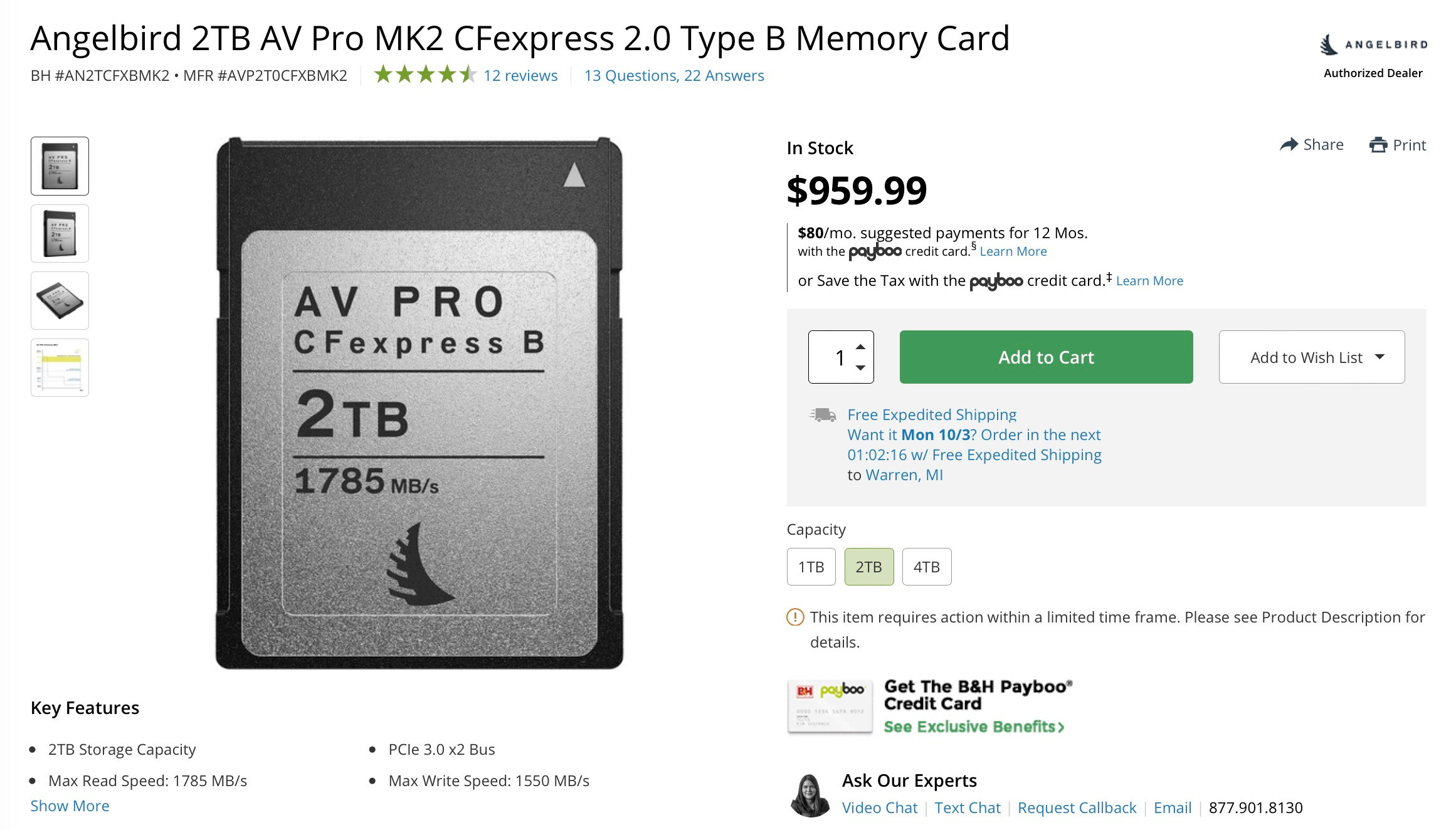 Новая карта Sony CFexpress Type A емкостью 640 ГБ является самой емкой. Фотограф — видеограф в Москве Дмитрий Менделеев