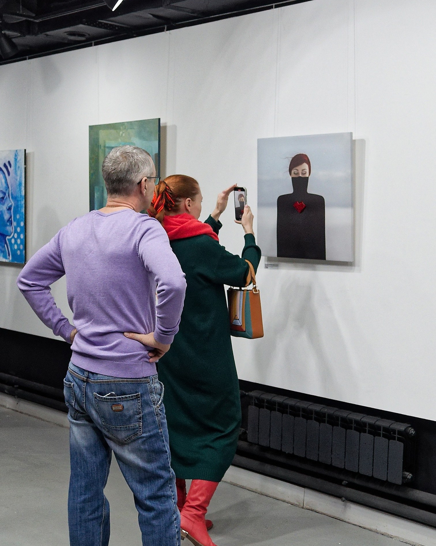 Групповые выставки / Group exhibitions. Visual artist Olga Burmistrova